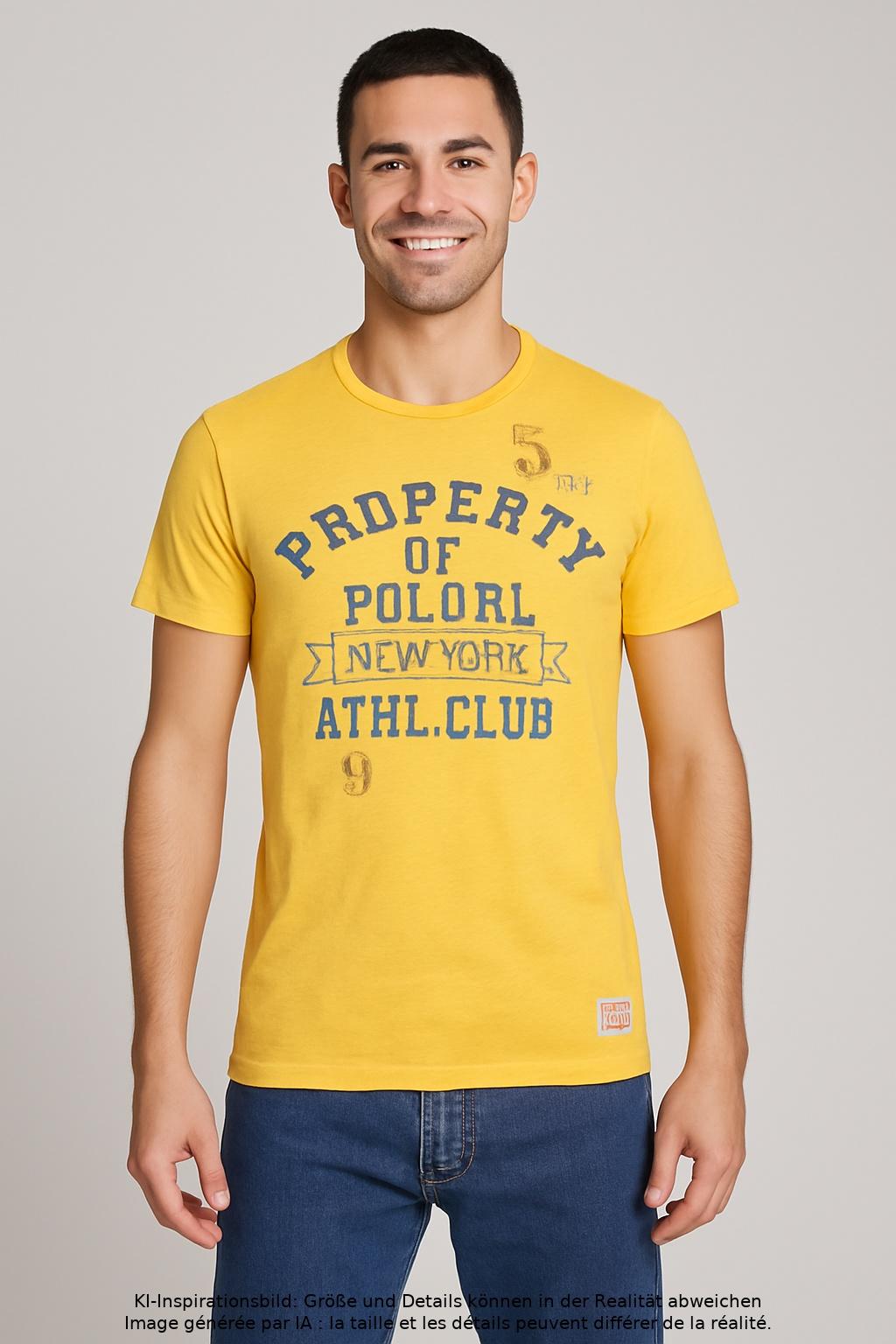 

Polo Ralph Lauren Herren T-Shirt, gelb, Gr. 44