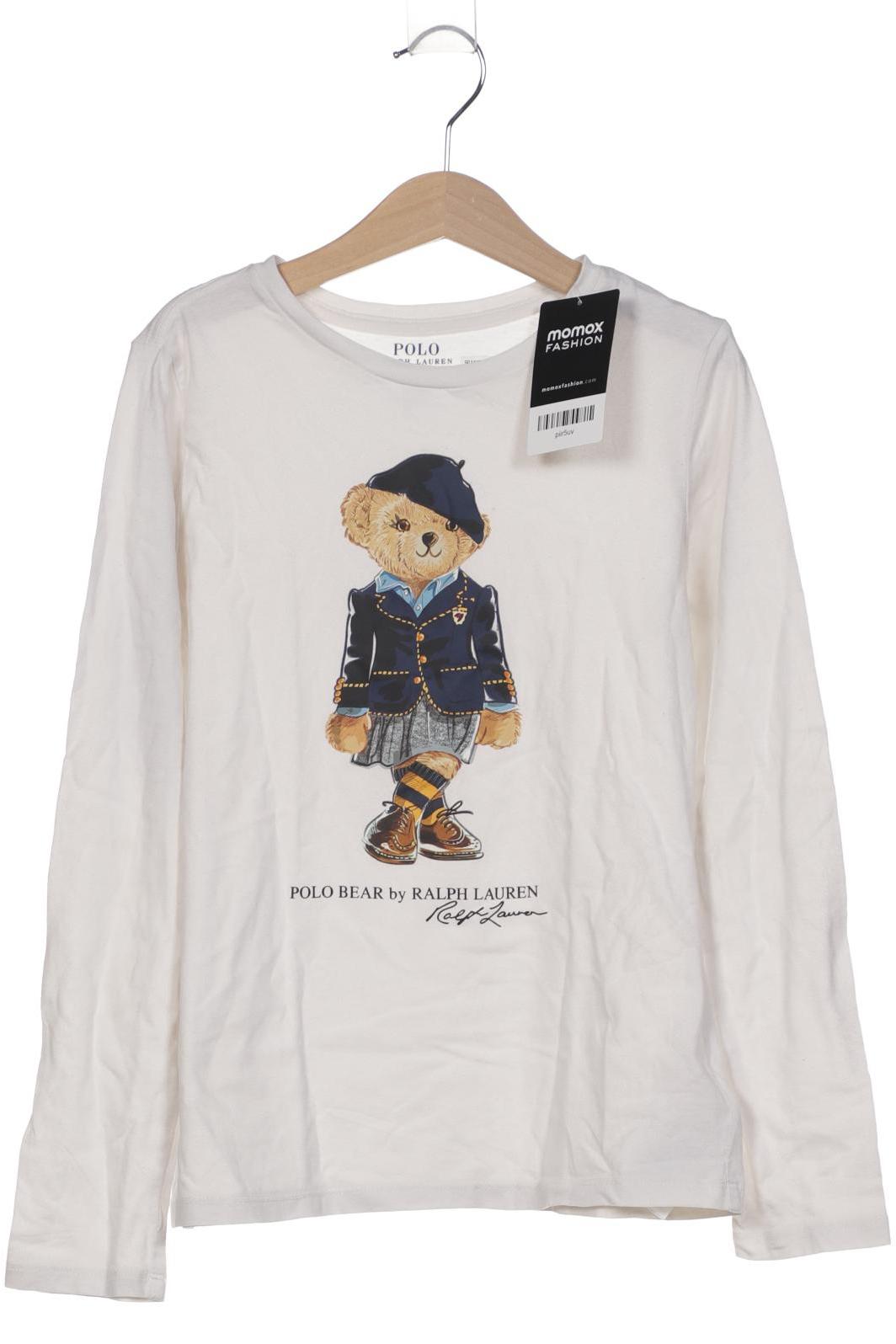 

Polo Ralph Lauren Damen Langarmshirt, weiß, Gr. 140