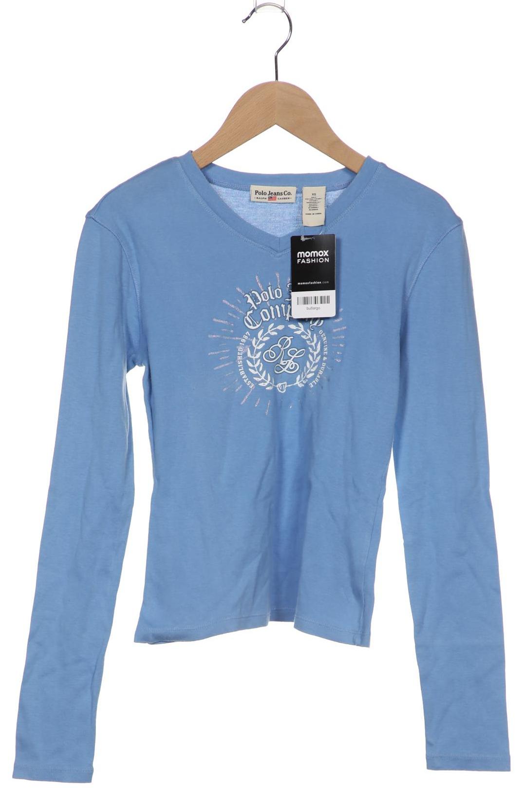 

Polo Ralph Lauren Damen Langarmshirt, blau, Gr. 34