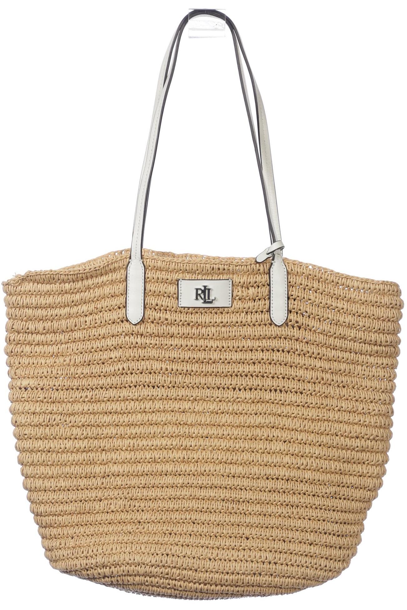 

Polo Ralph Lauren Damen Handtasche, beige, Gr.