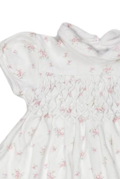 Thumbnail - Polo Ralph Lauren Mädchen Kleid, weiß, Gr. 62