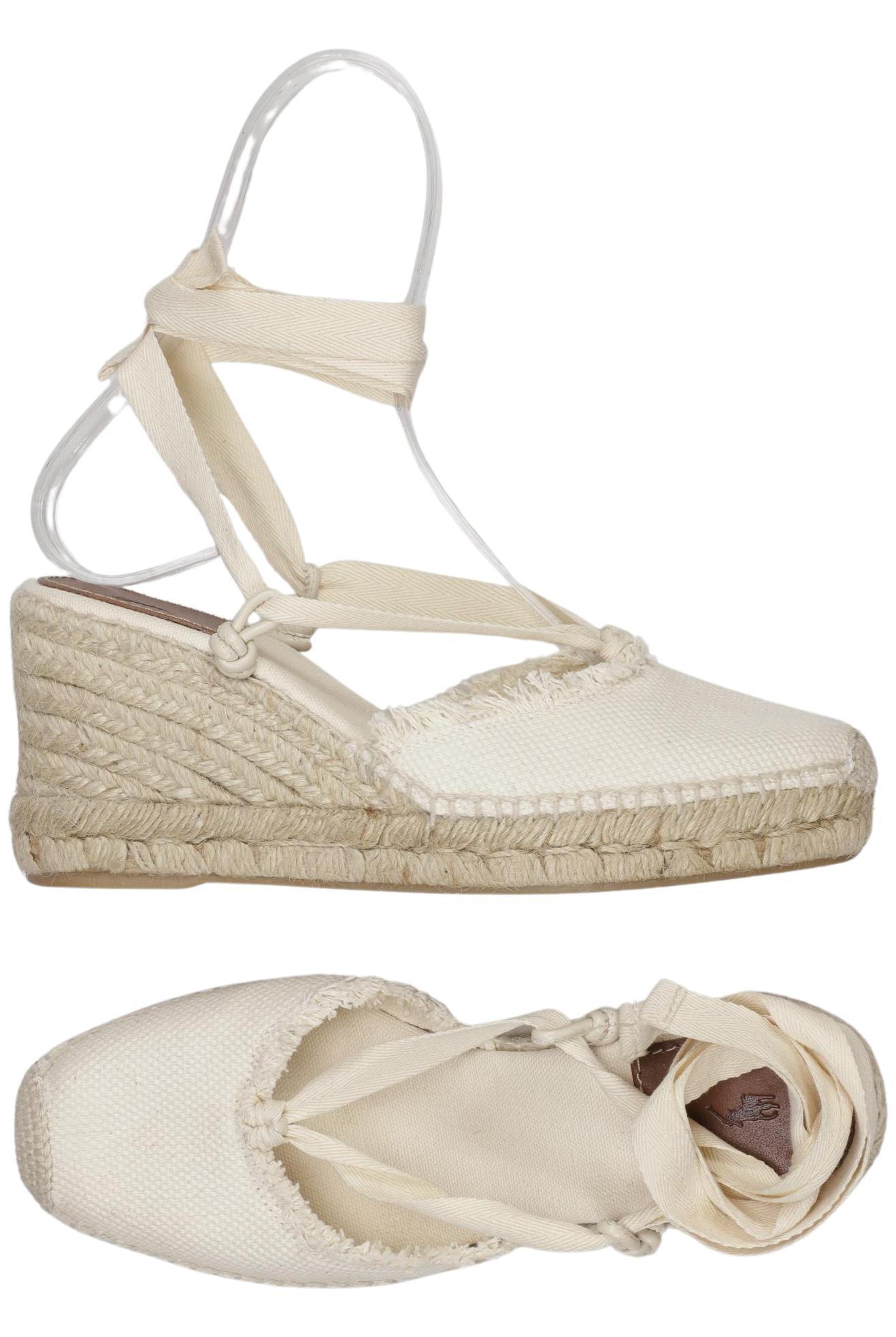 

Polo Ralph Lauren Damen Sandale, cremeweiß, Gr. 7