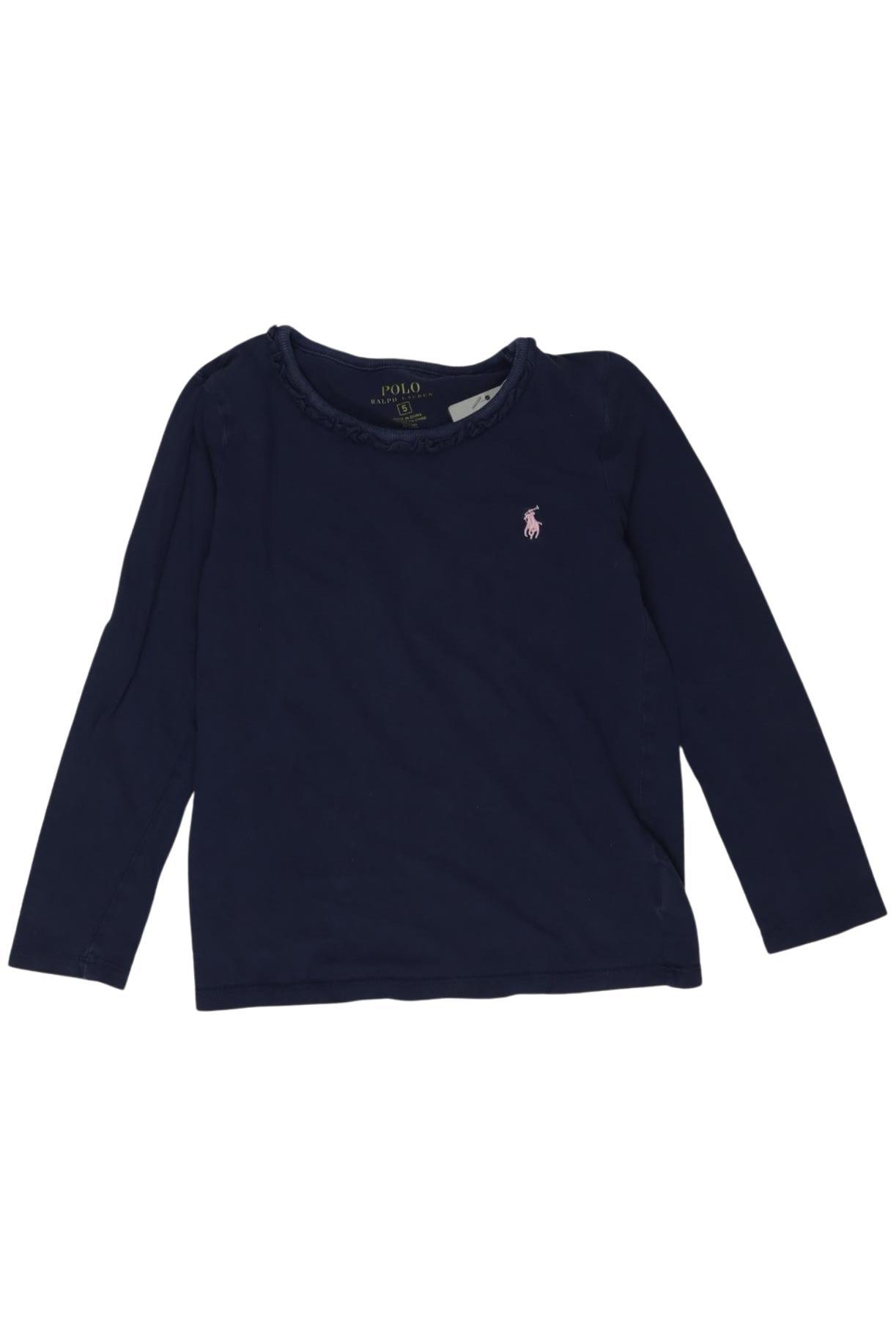 

Polo Ralph Lauren Mädchen Langarmshirt, marineblau, Gr. 116