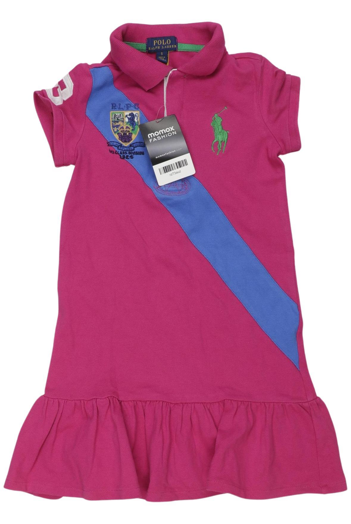 

Polo Ralph Lauren Mädchen Kleid, pink, Gr. 116