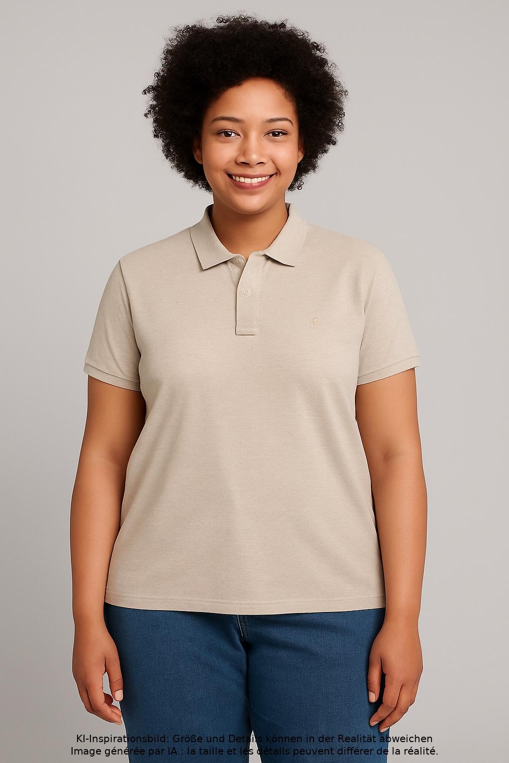 

Polo Ralph Lauren Damen Poloshirt, beige, Gr. 44