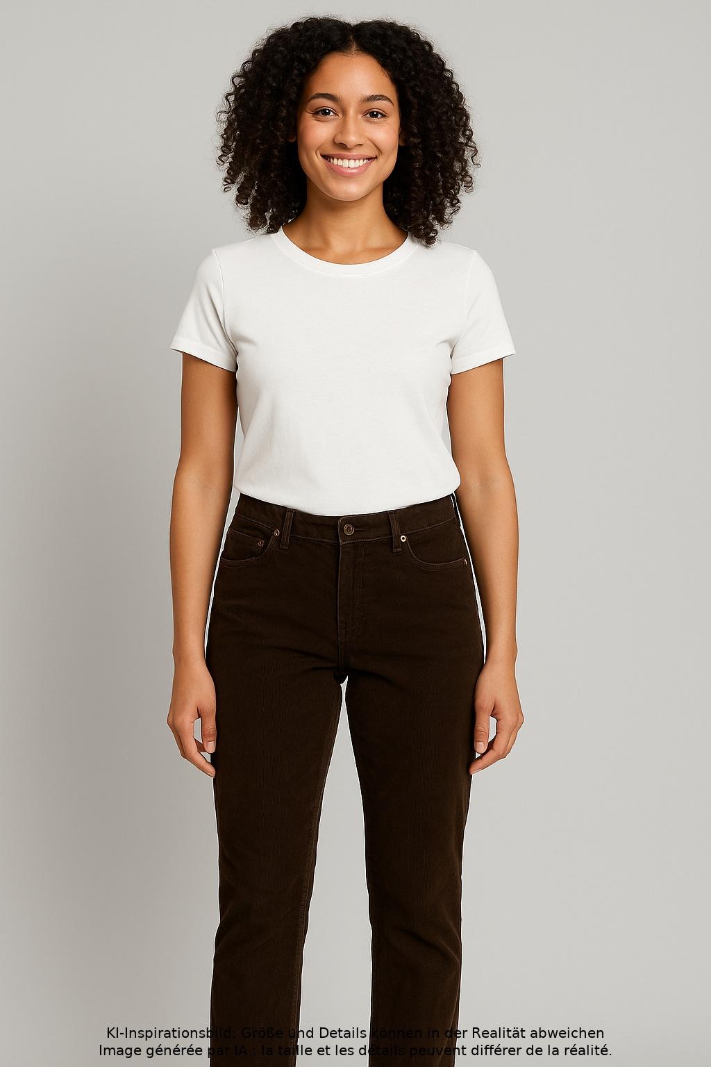 

Polo Ralph Lauren Damen Stoffhose, braun, Gr. 6