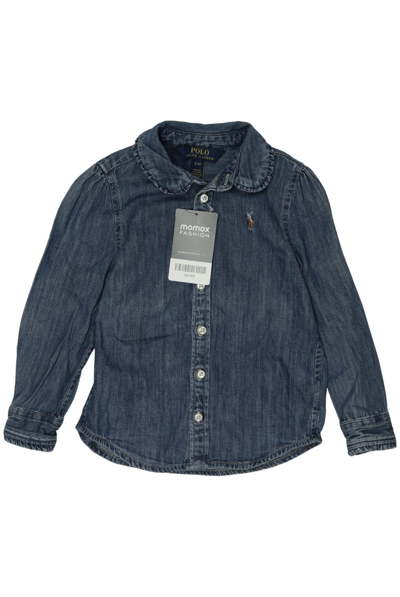 

Polo Ralph Lauren Mädchen Bluse, blau, Gr. 104