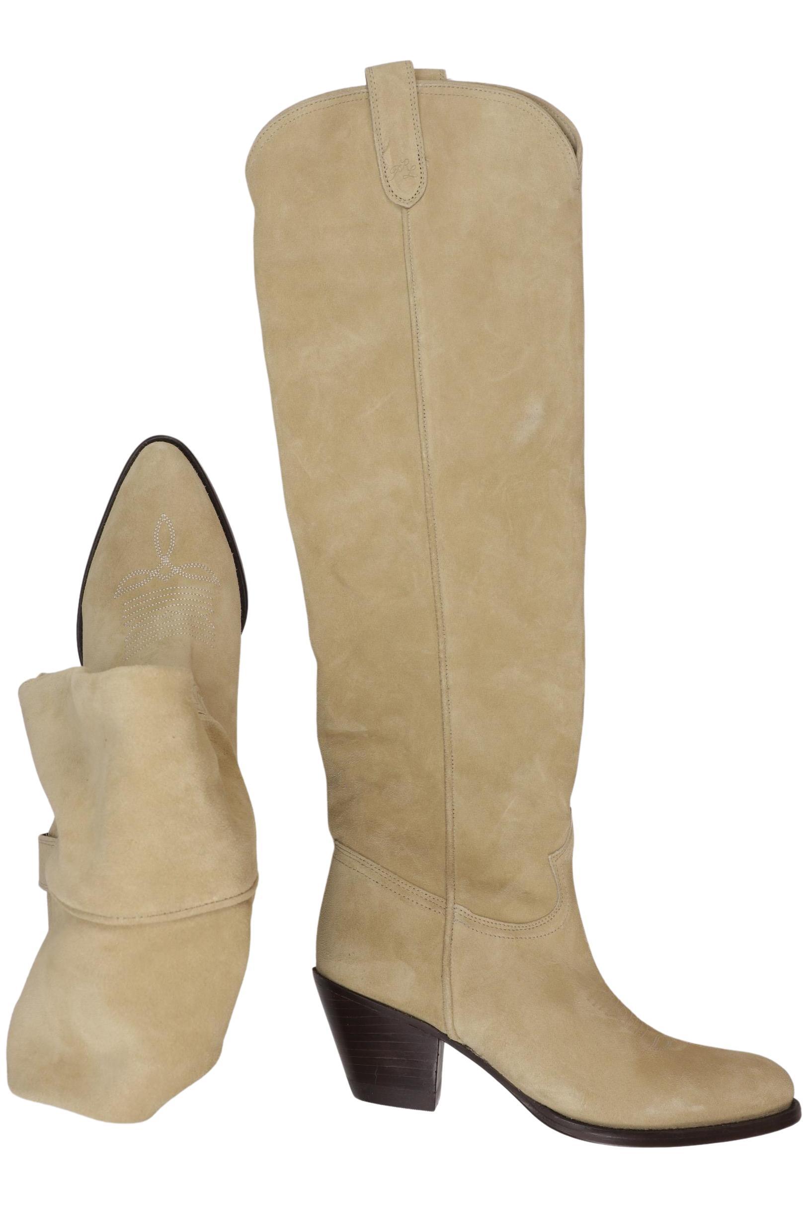 

Polo Ralph Lauren Damen Stiefel, beige, Gr. 7.5