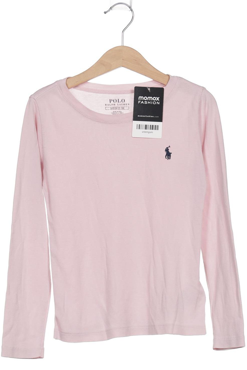 

Polo Ralph Lauren Mädchen Langarmshirt, pink, Gr. 128