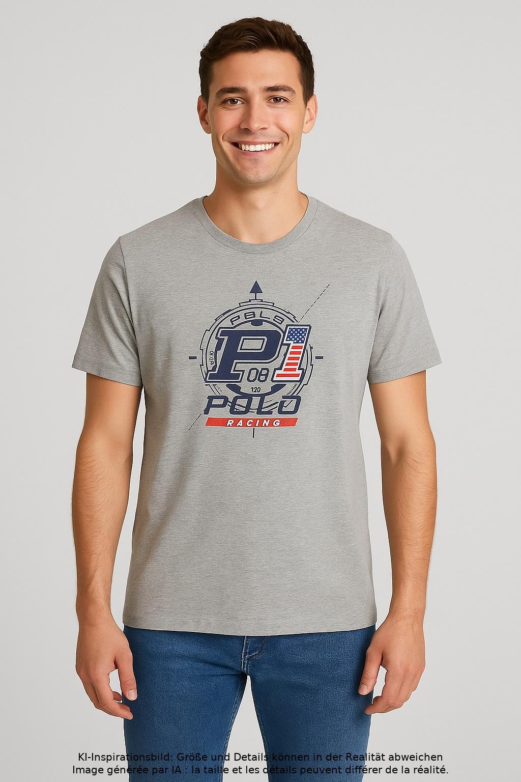 

Polo Ralph Lauren Herren T-Shirt, grau, Gr. 56