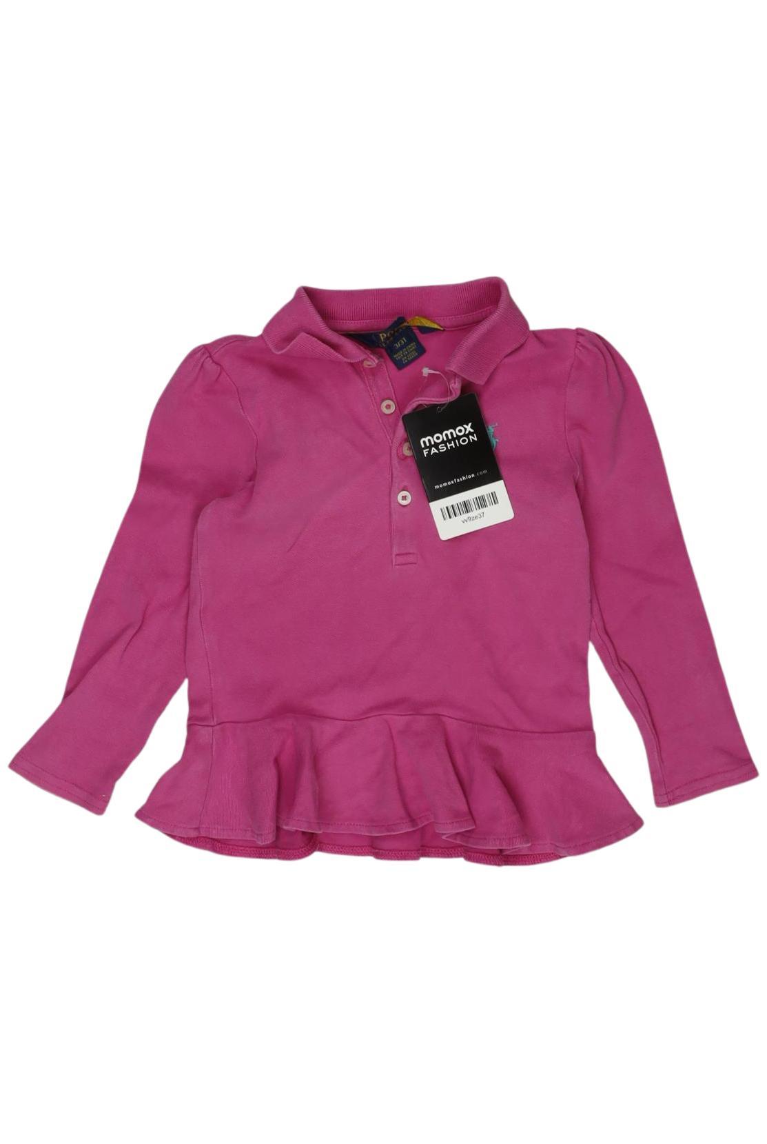 

Polo Ralph Lauren Mädchen Langarmshirt, pink, Gr. 104