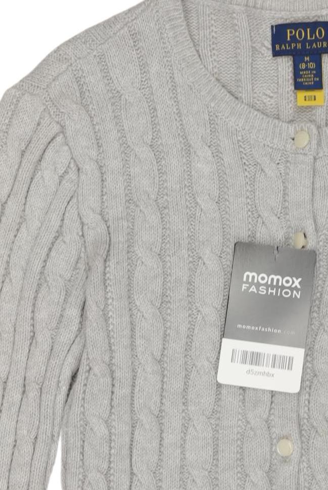 Thumbnail - Polo Ralph Lauren Mädchen Strickjacke, grau, Gr. 146