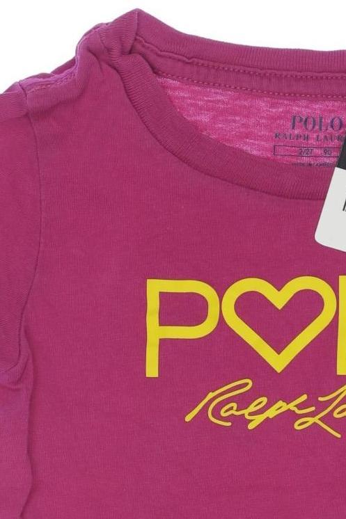 Thumbnail - Polo Ralph Lauren Mädchen T-Shirt, pink, Gr. 86