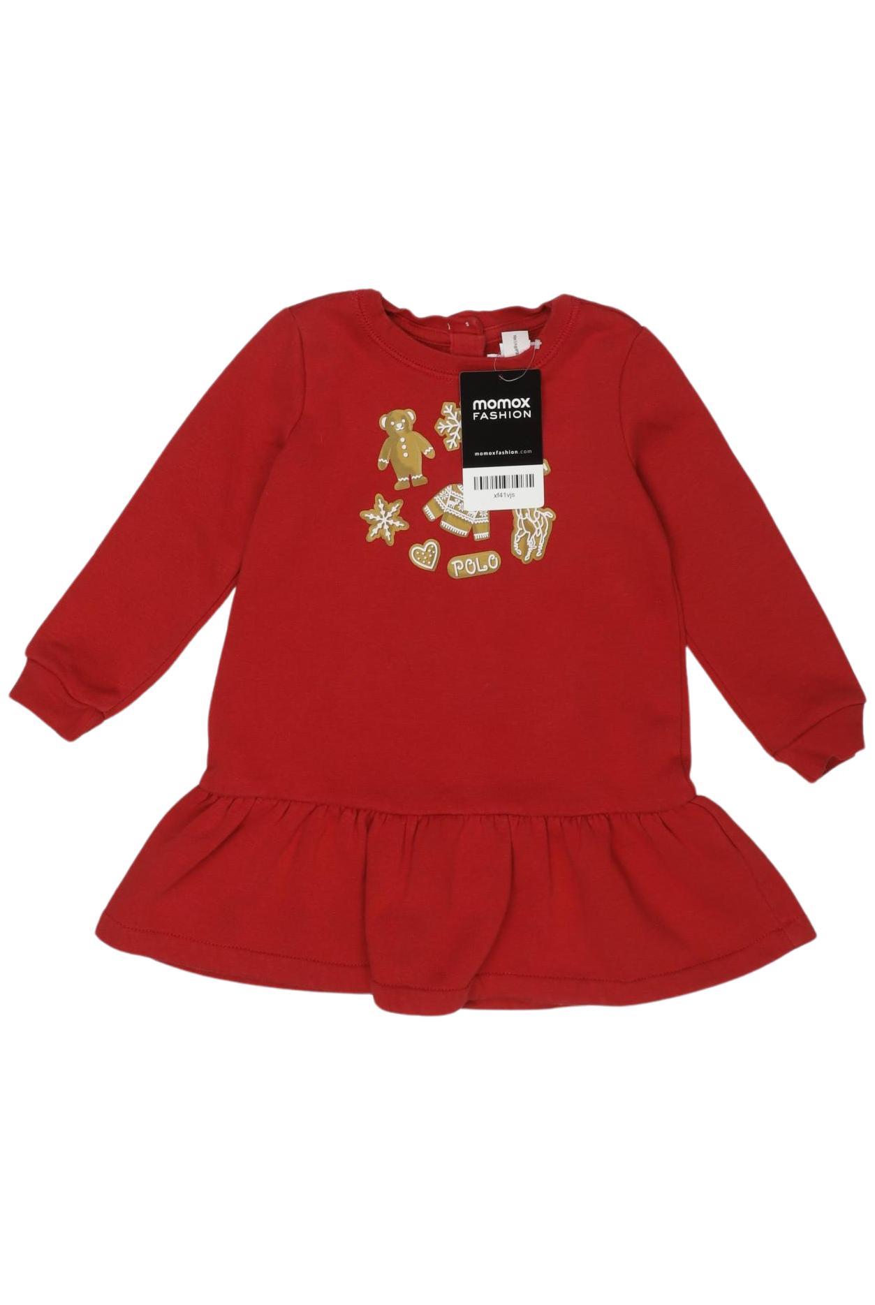 

Polo Ralph Lauren Mädchen Kleid, rot, Gr. 80