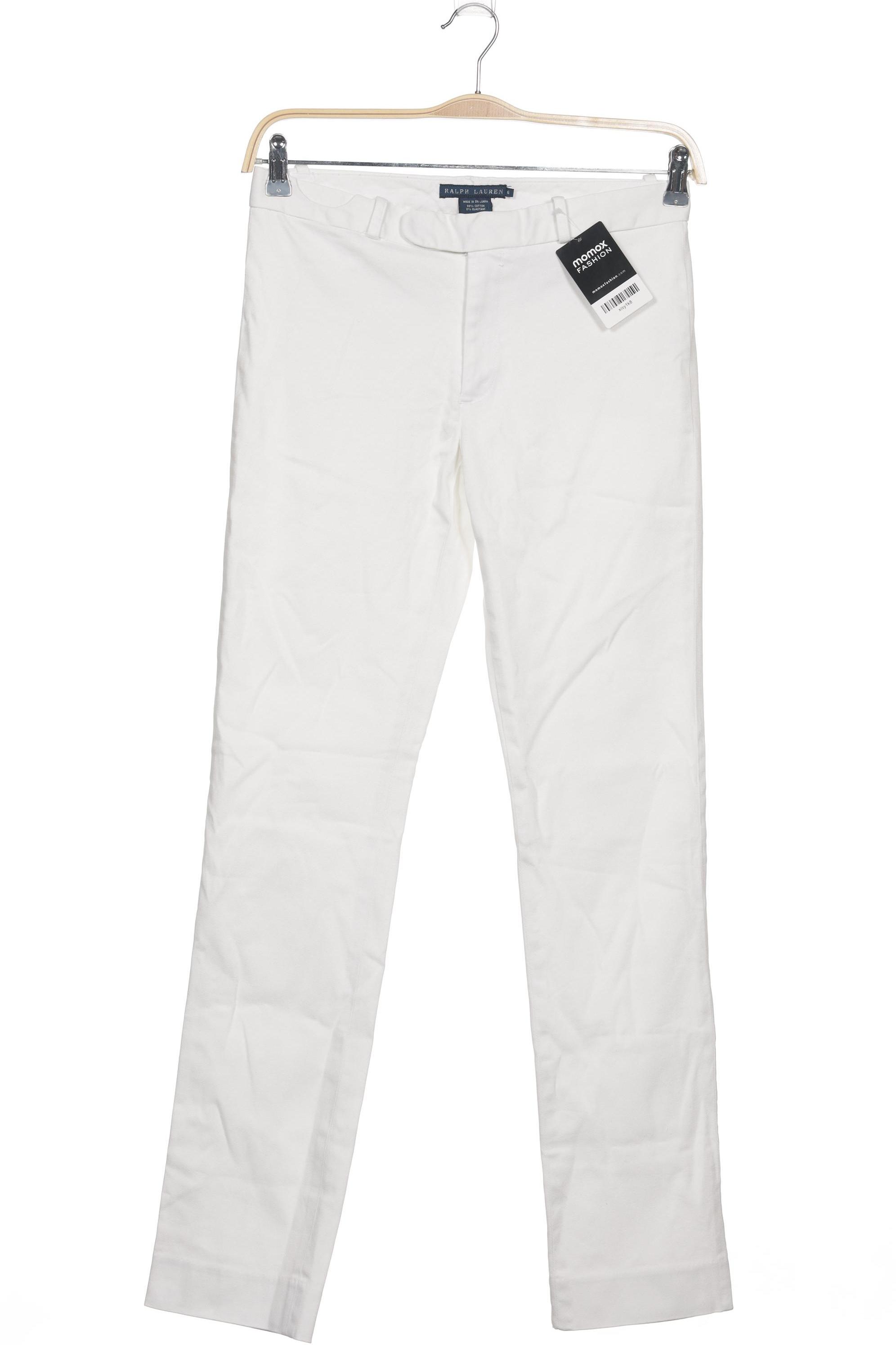 

Polo Ralph Lauren Damen Stoffhose, weiß, Gr. 6