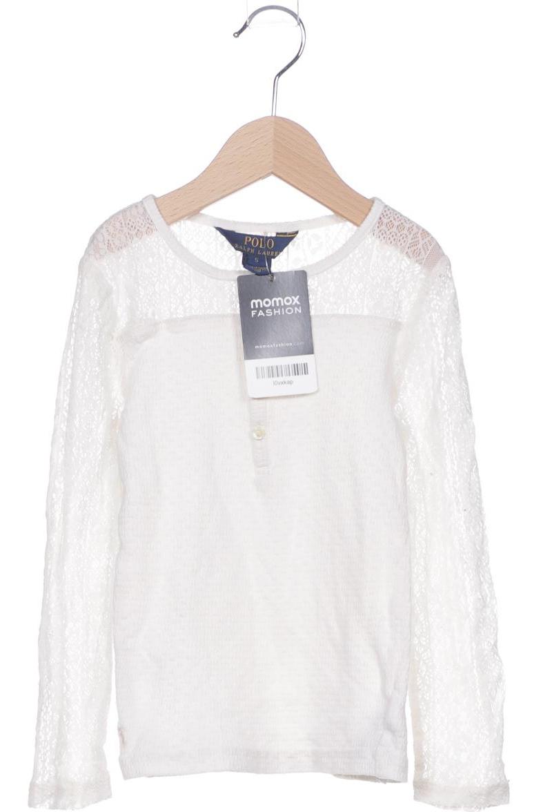 

Polo Ralph Lauren Damen Langarmshirt, cremeweiß, Gr. 116