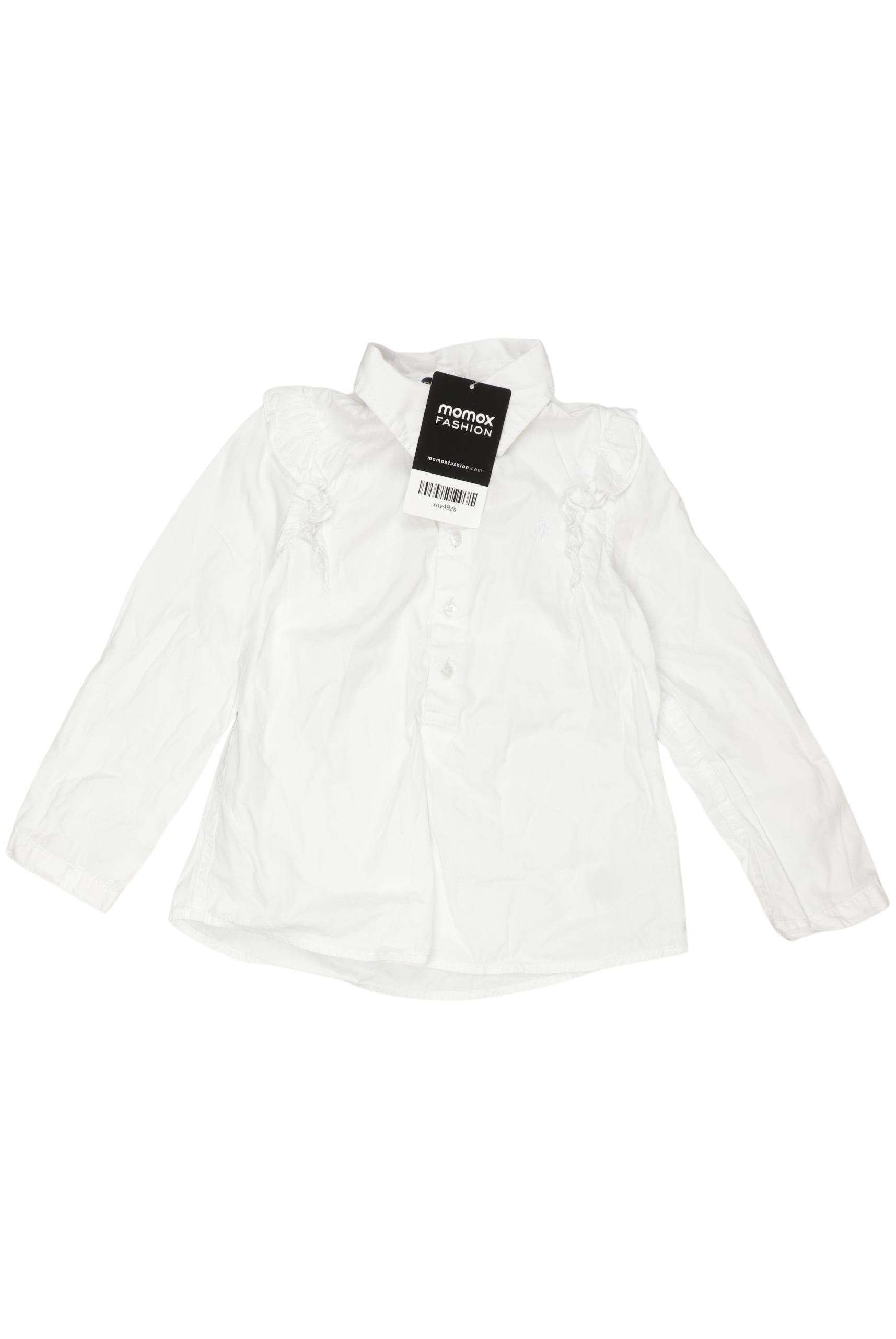 

Polo Ralph Lauren Mädchen Bluse, weiß, Gr. 104