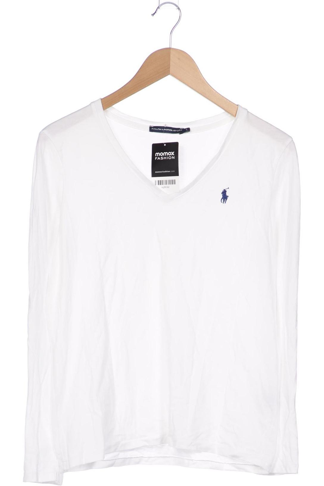 

Polo Ralph Lauren Damen Langarmshirt, weiß, Gr. 42