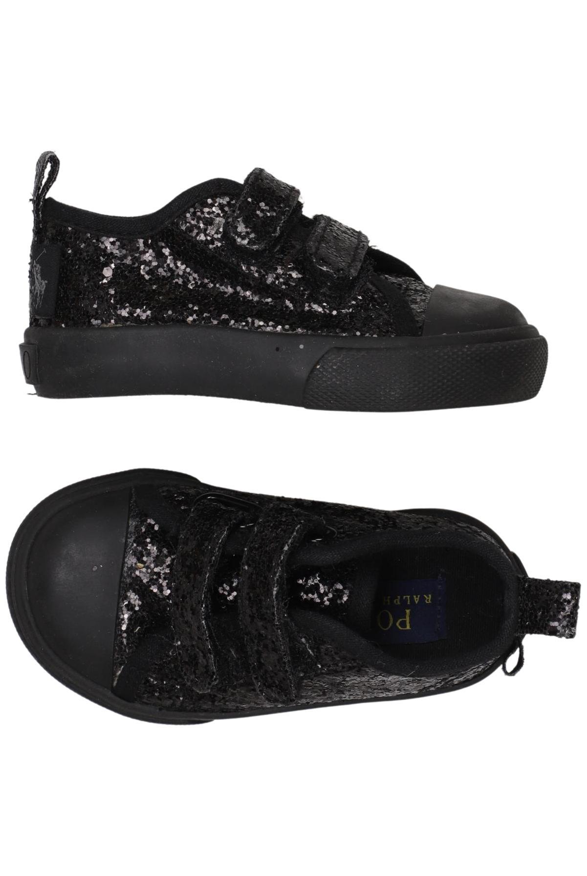 

Polo Ralph Lauren Mädchen Kinderschuhe, schwarz, Gr. 19
