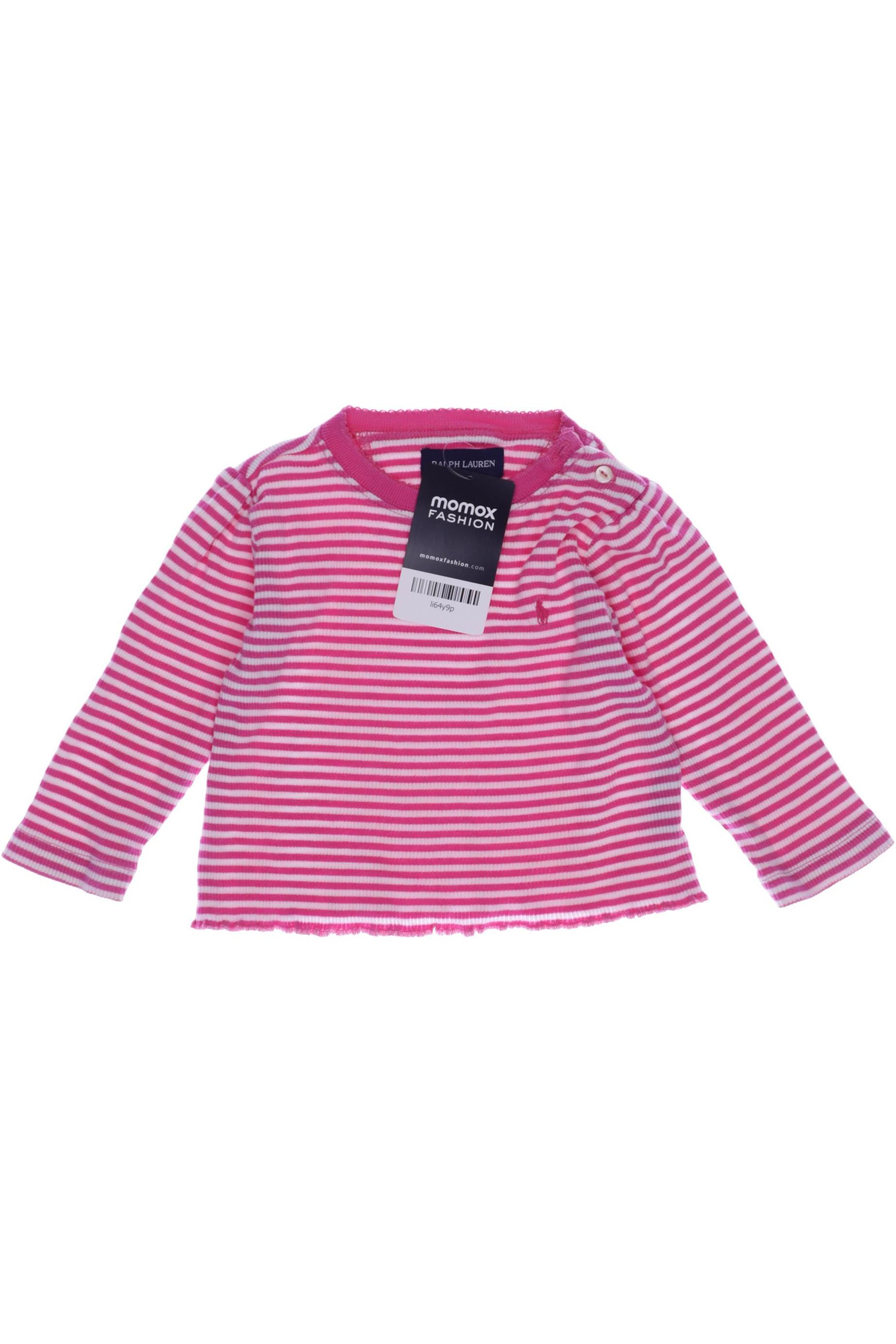 

Polo Ralph Lauren Mädchen Langarmshirt, pink, Gr. 80