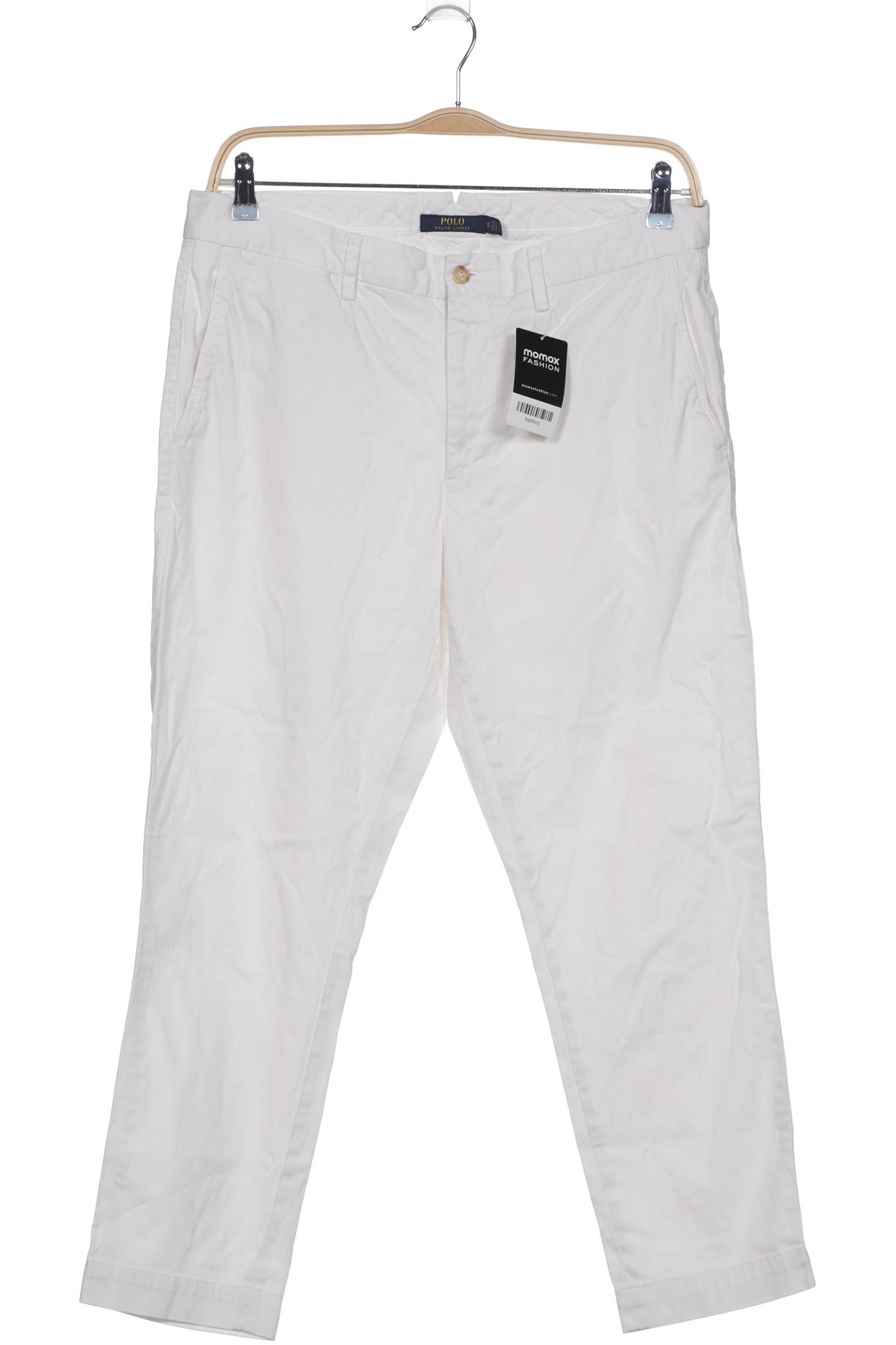

Polo Ralph Lauren Damen Stoffhose, weiß, Gr. 12