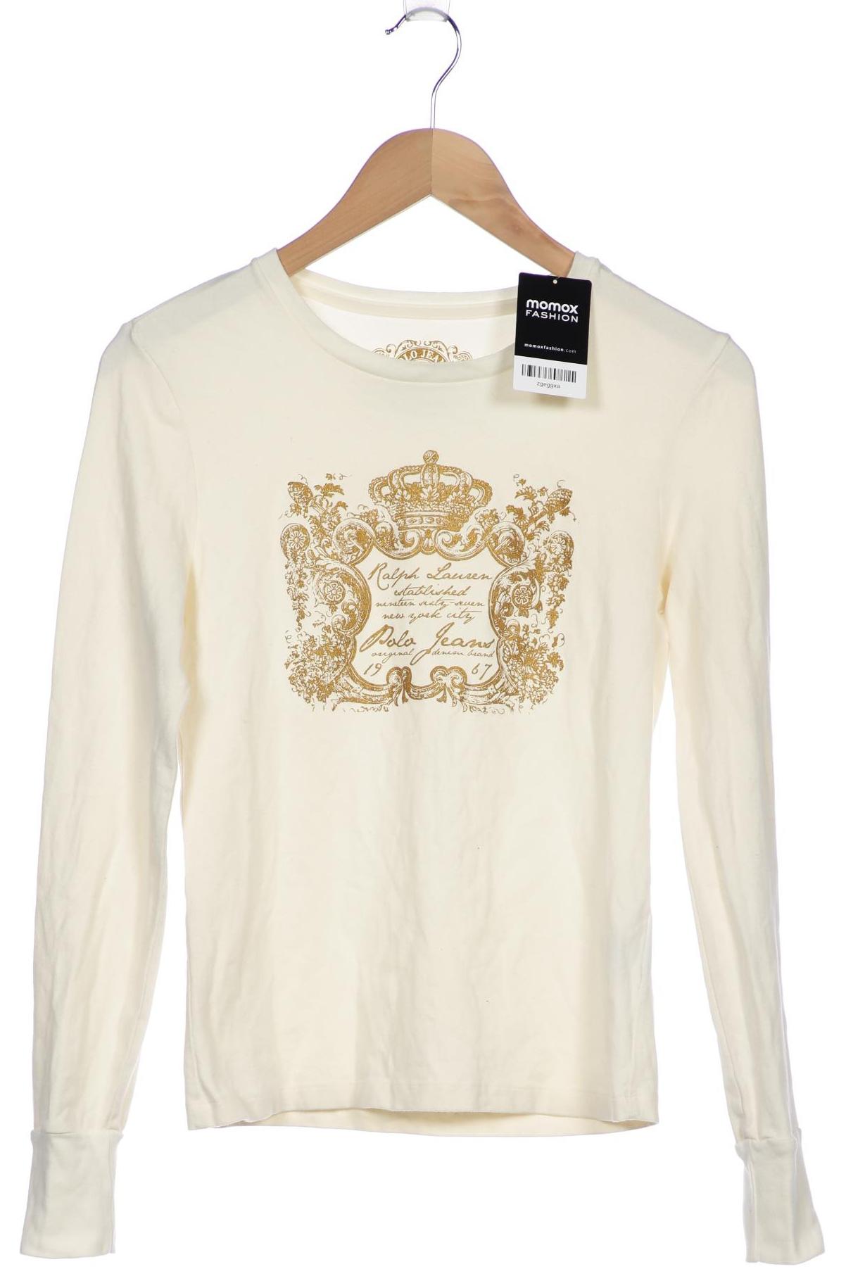 

Polo Ralph Lauren Damen Langarmshirt, cremeweiß
