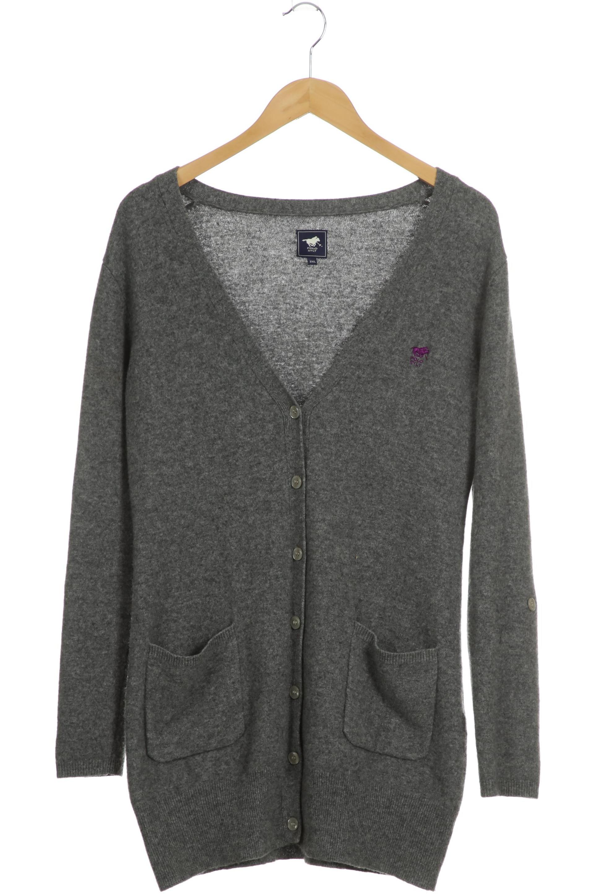 

Polo Sylt Damen Strickjacke, grau, Gr. 46