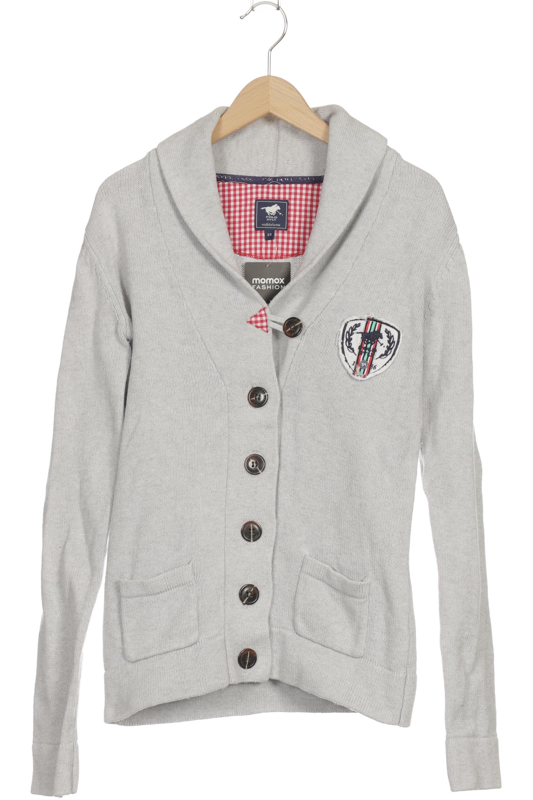 

Polo Sylt Damen Strickjacke, grau, Gr.