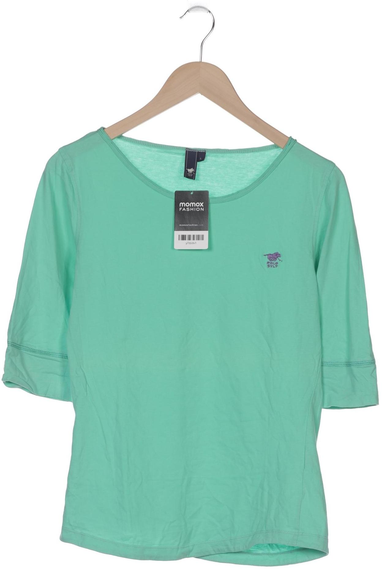 

Polo Sylt Damen Langarmshirt, türkis, Gr. 42