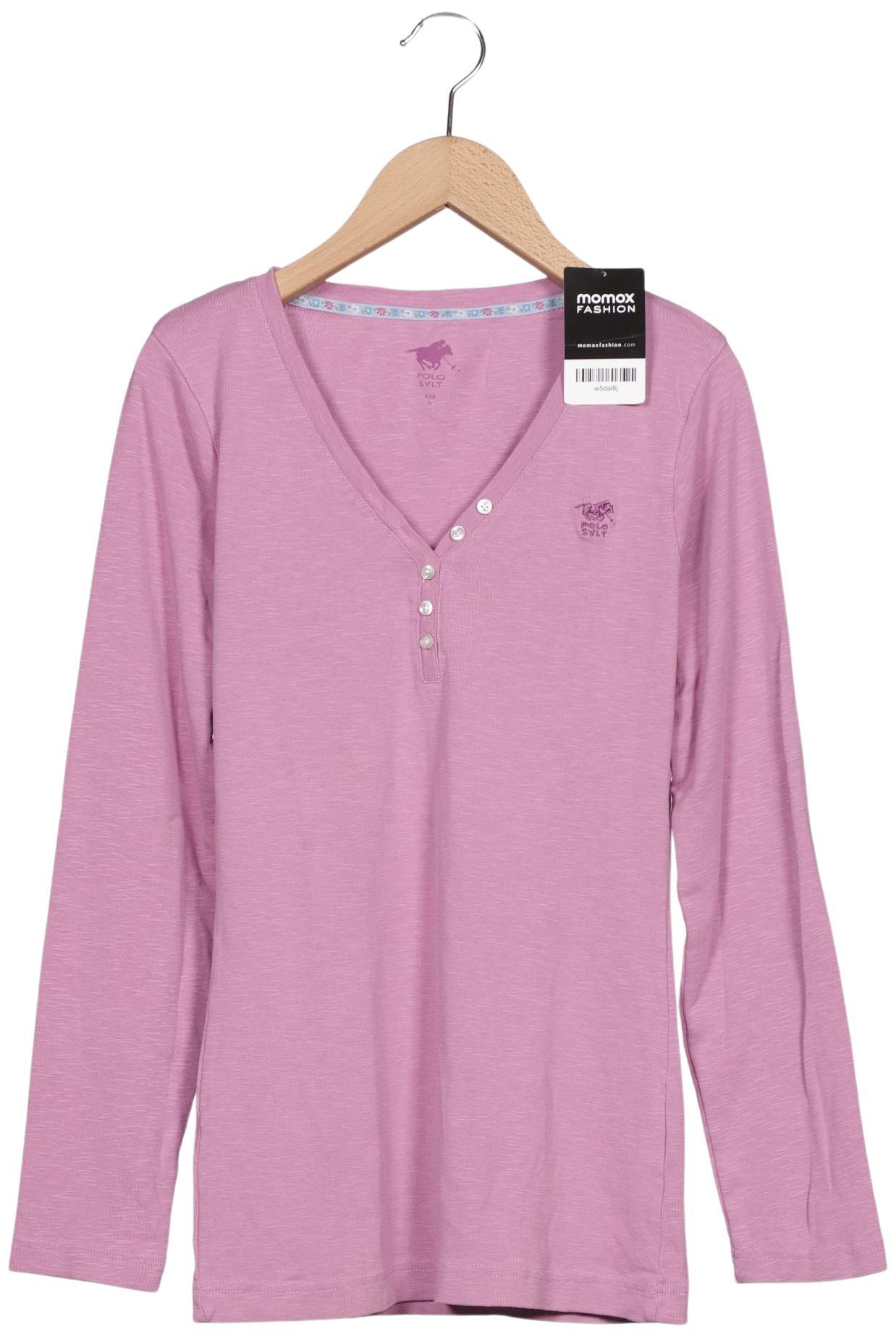 

Polo Sylt Damen Langarmshirt, pink, Gr. 42