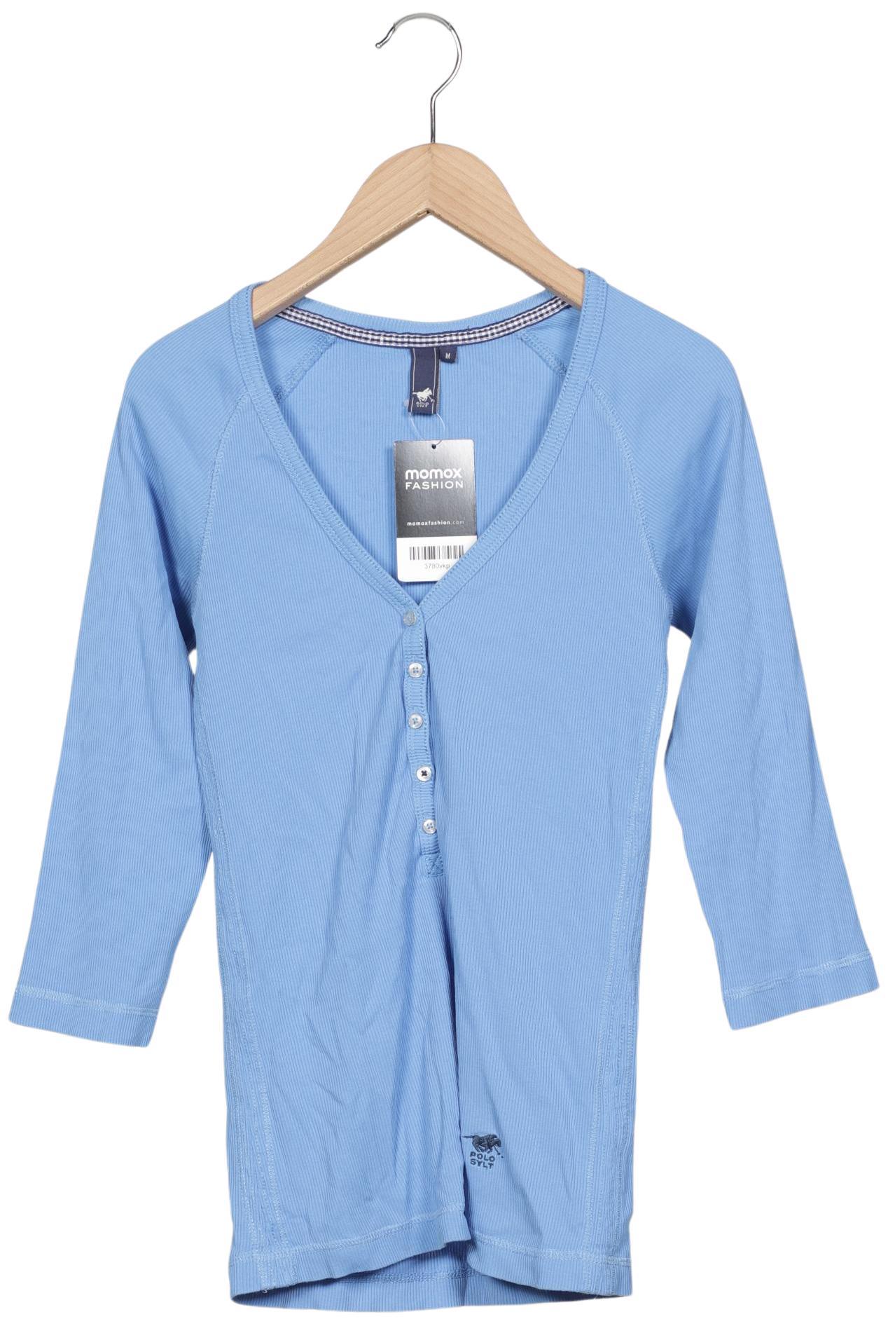

Polo Sylt Damen Langarmshirt, hellblau, Gr. 38