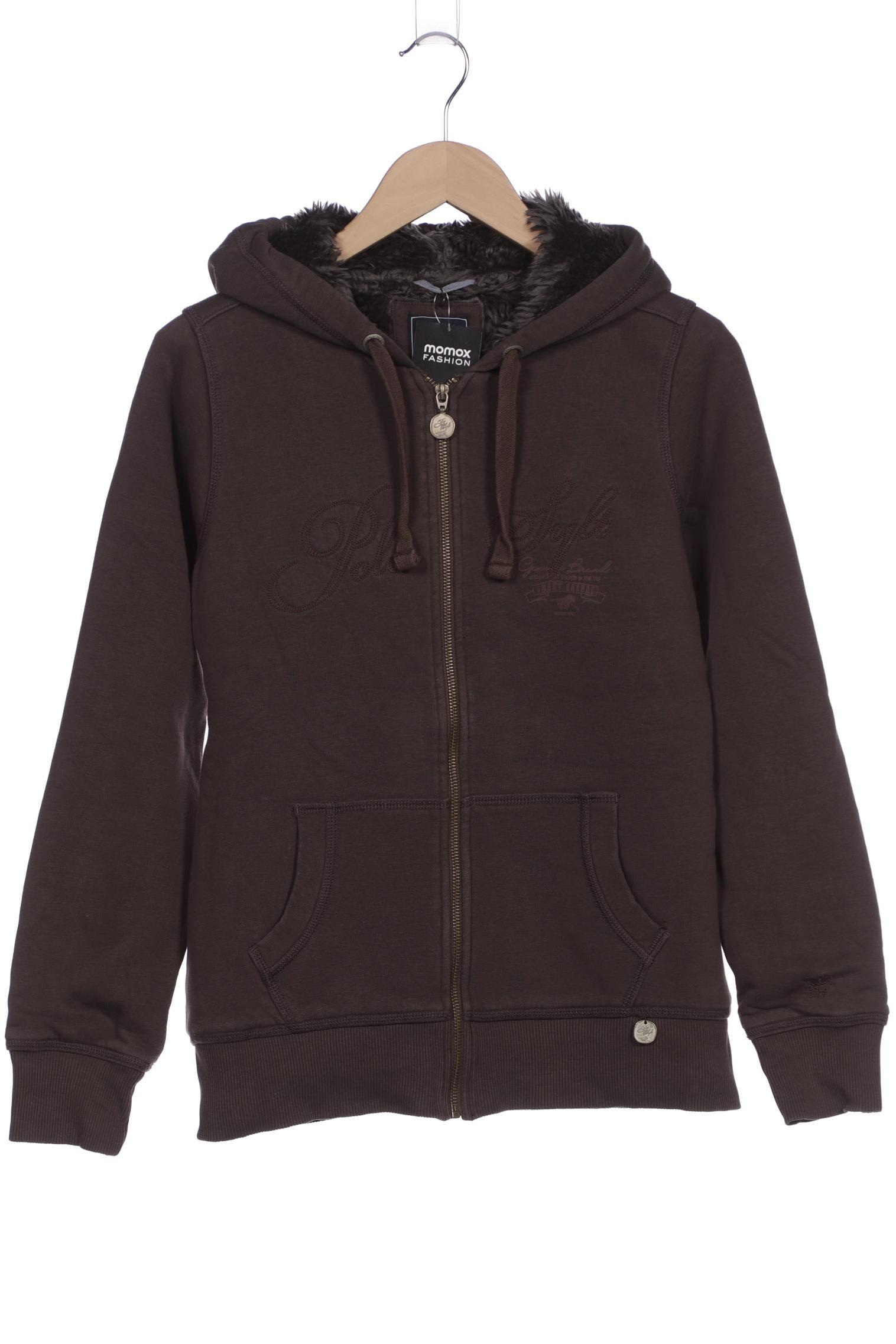 Thumbnail - Polo Sylt Damen Kapuzenpullover, braun, Gr. 42
