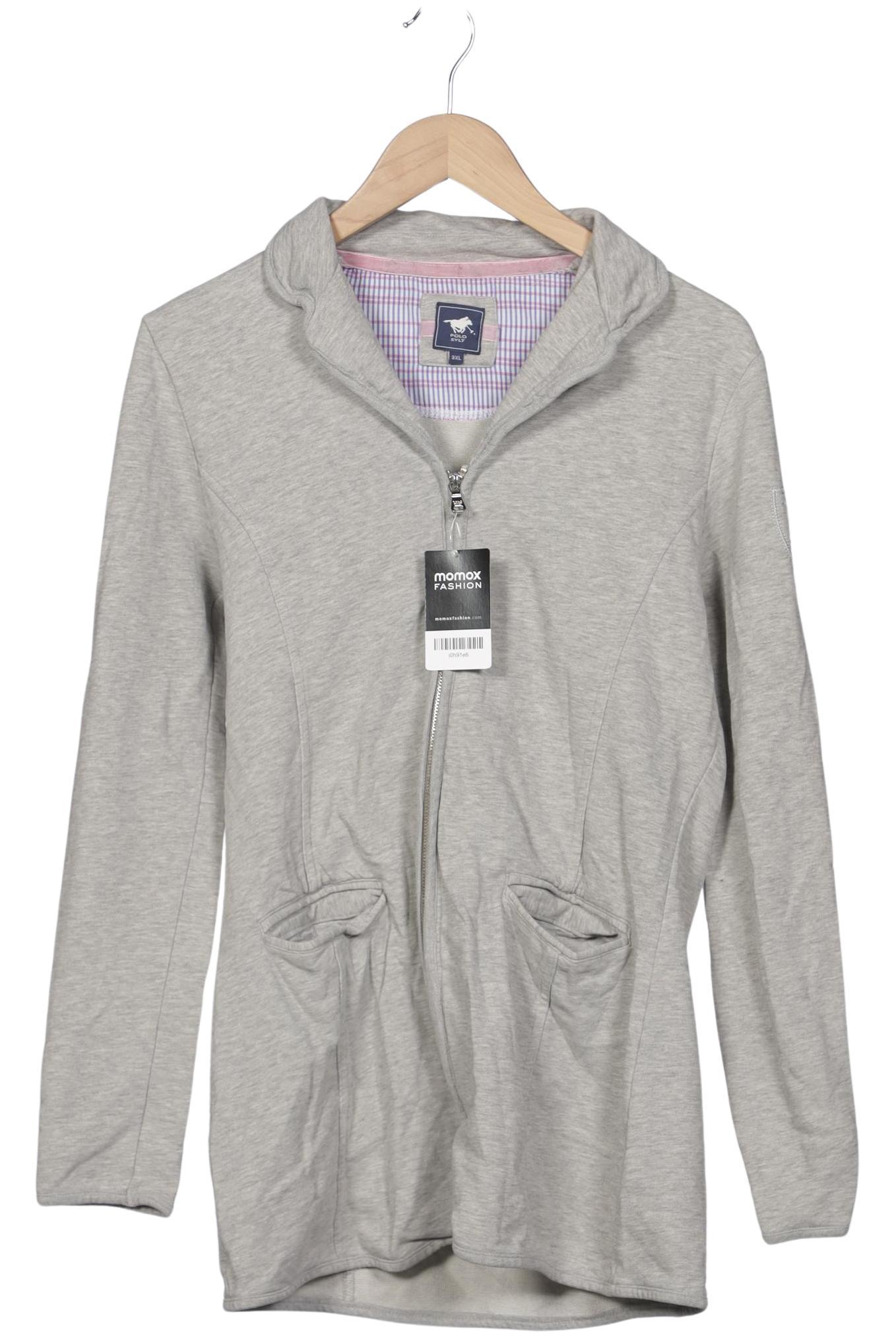 

Polo Sylt Damen Strickjacke, grau, Gr. 48