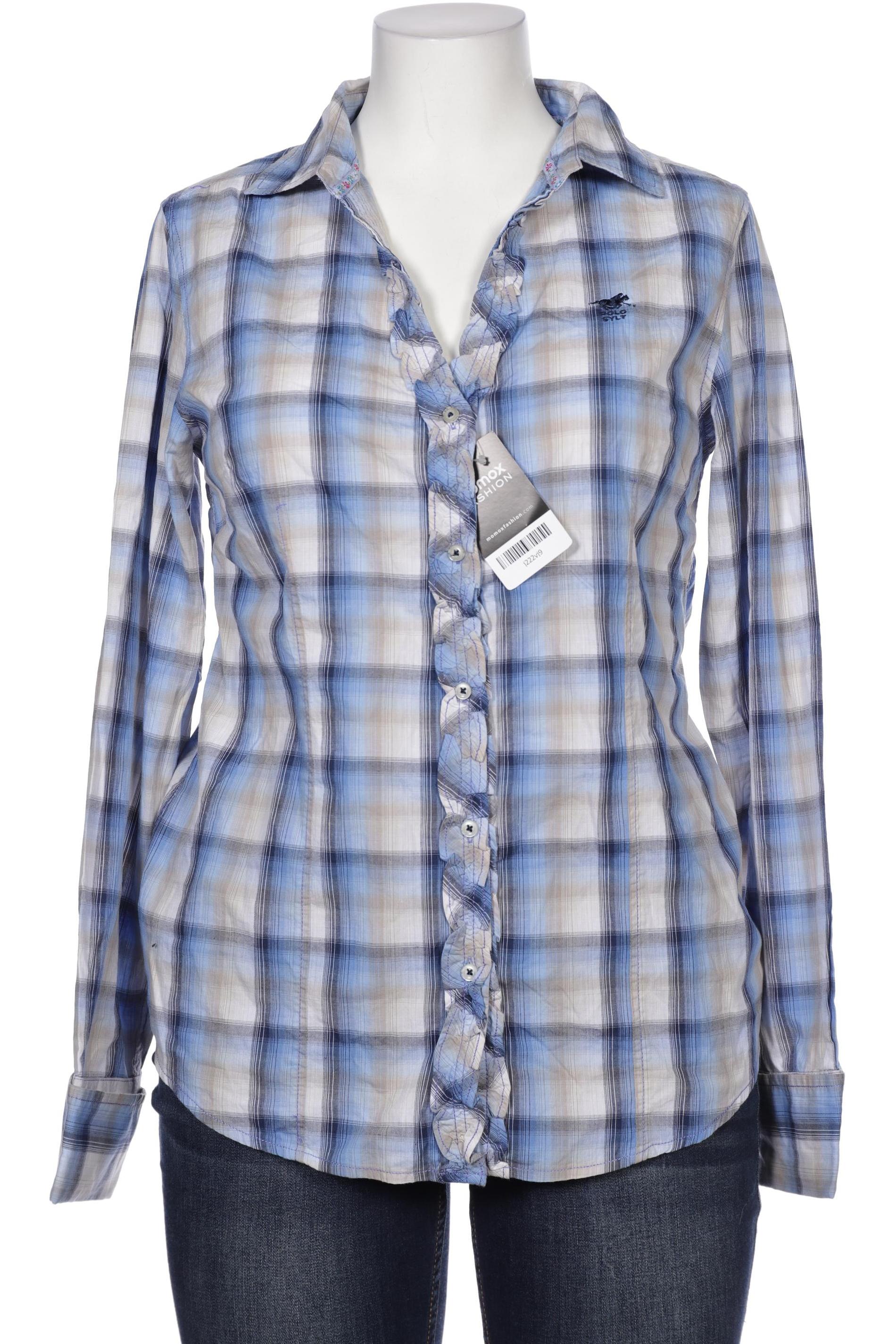 

Polo Sylt Damen Bluse, blau, Gr. 44