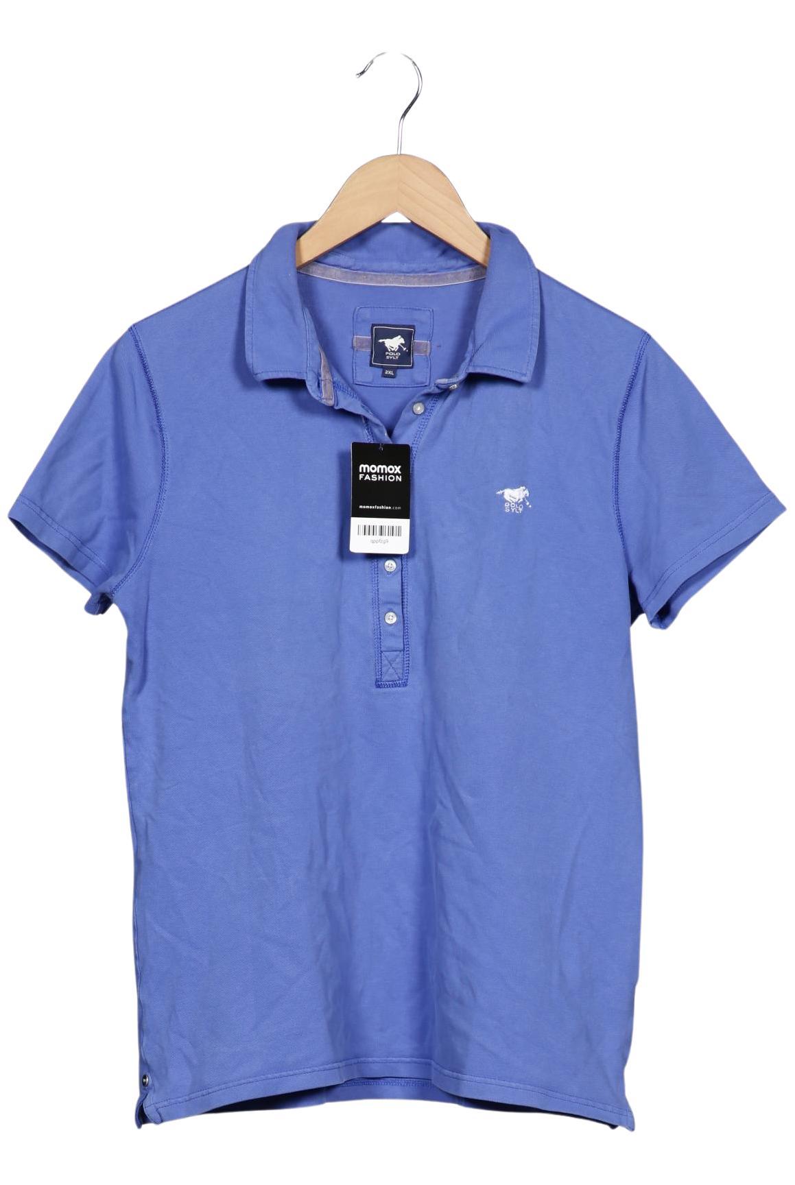 

Polo Sylt Damen Poloshirt, blau, Gr. 46
