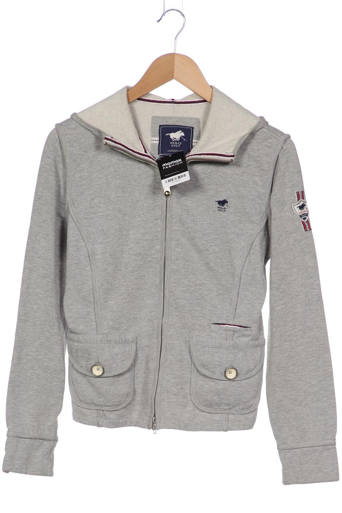 

Polo Sylt Damen Kapuzenpullover, grau, Gr. 42