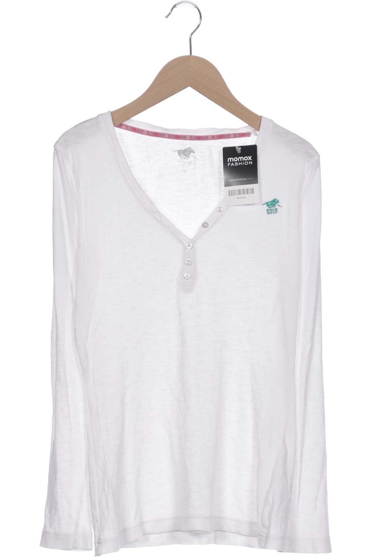 

Polo Sylt Damen Langarmshirt, weiß, Gr. 38