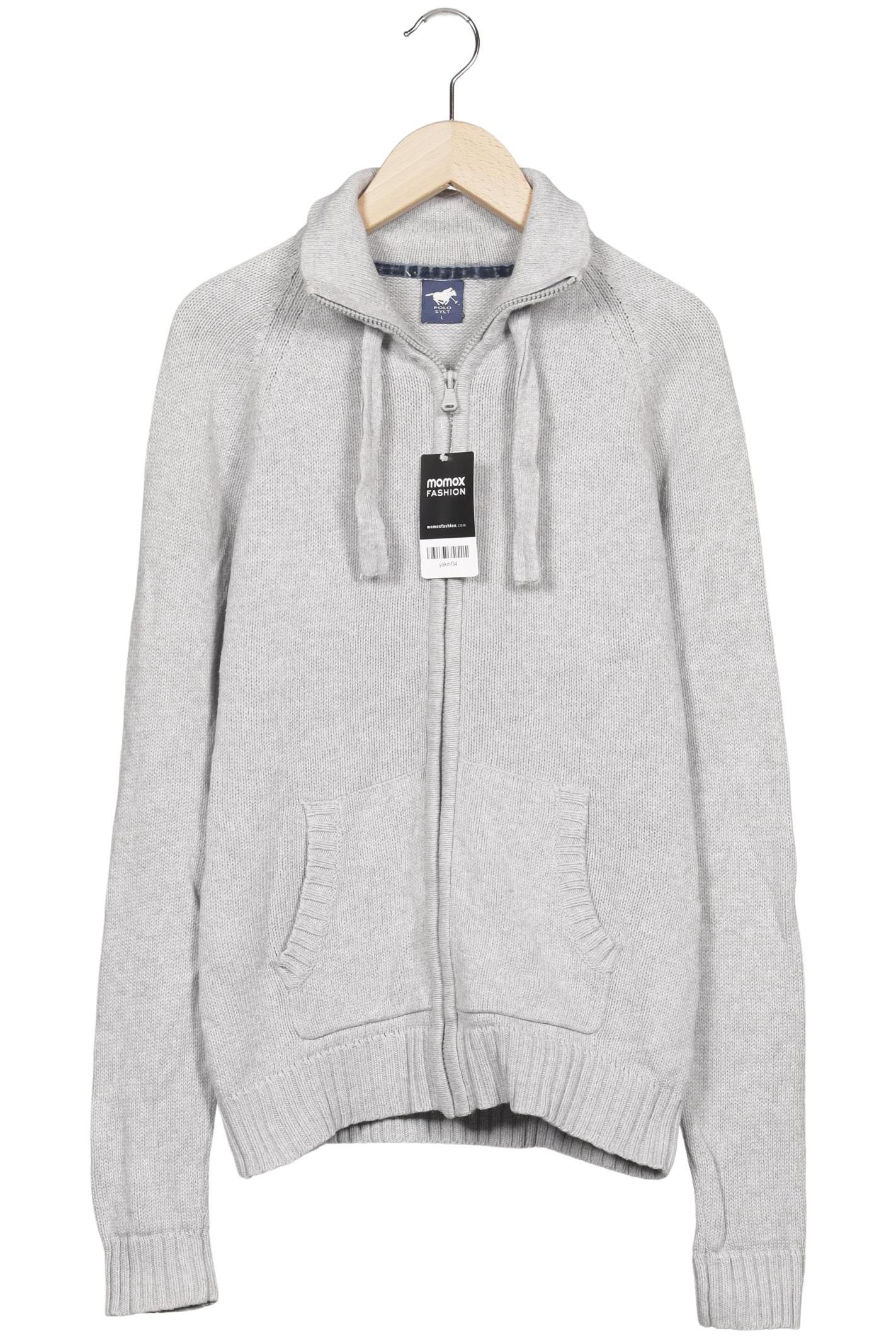 

Polo Sylt Damen Strickjacke, grau, Gr. 42