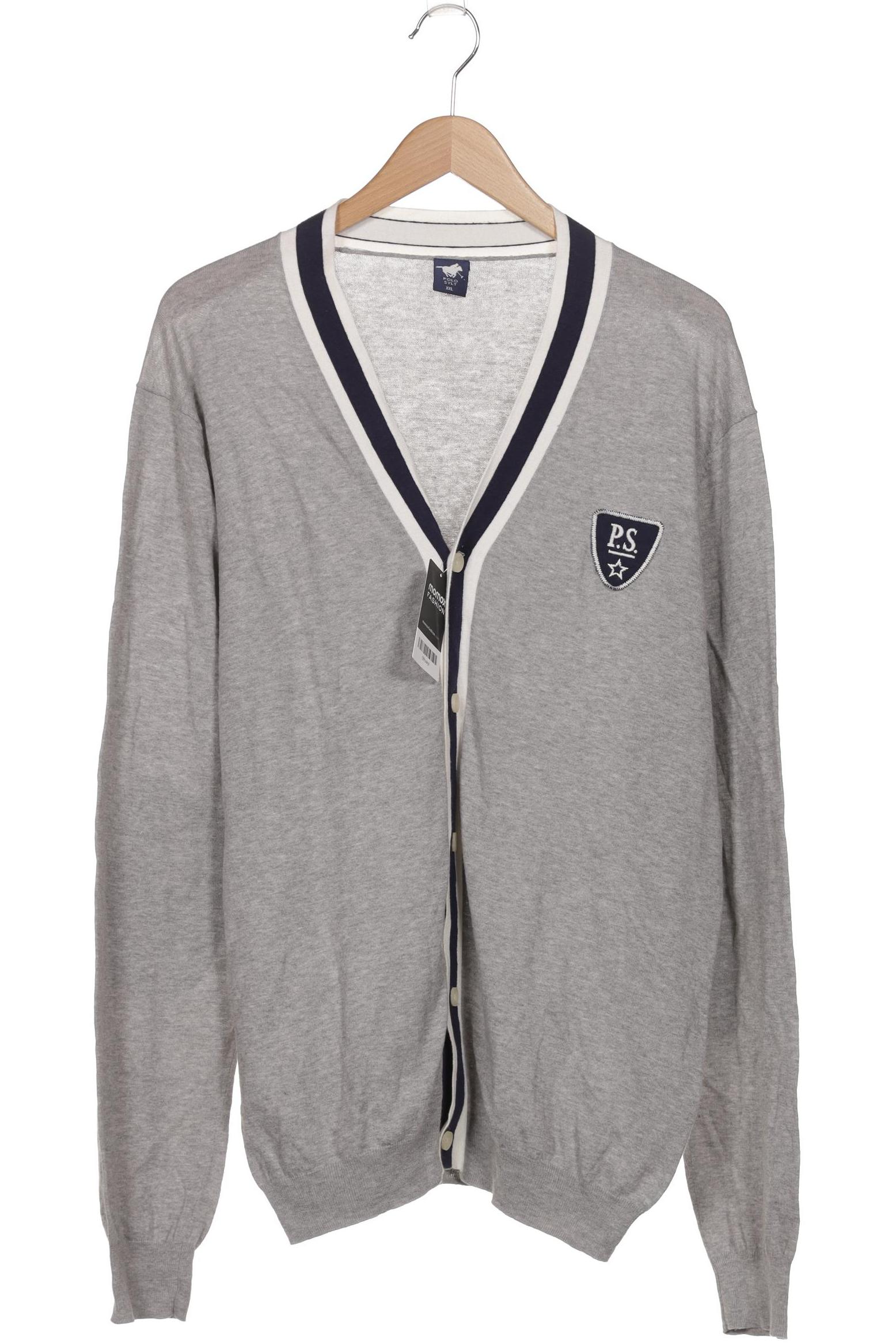 

Polo Sylt Herren Strickjacke, grau, Gr. 56