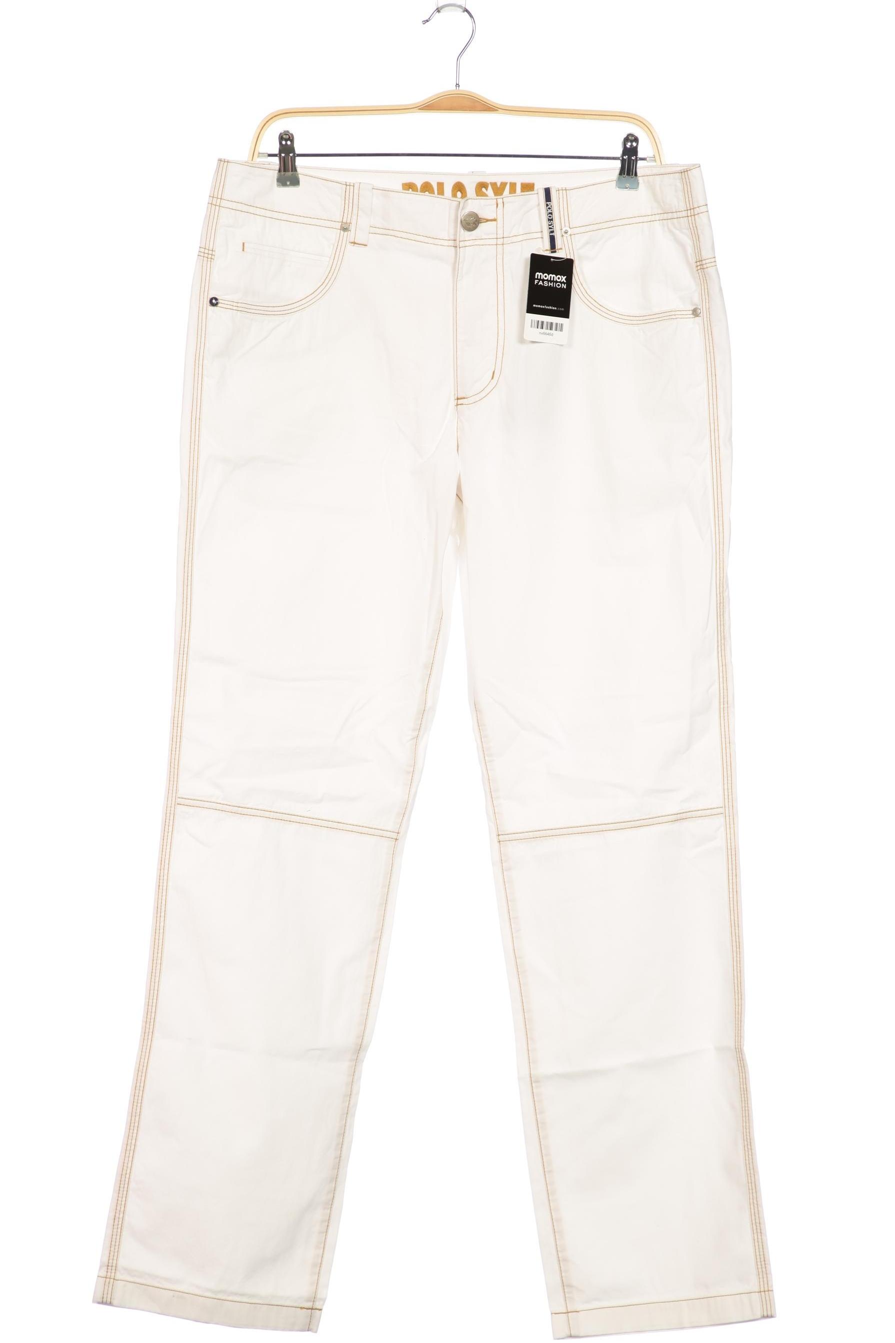 

Polo Sylt Herren Stoffhose, weiß, Gr. 36
