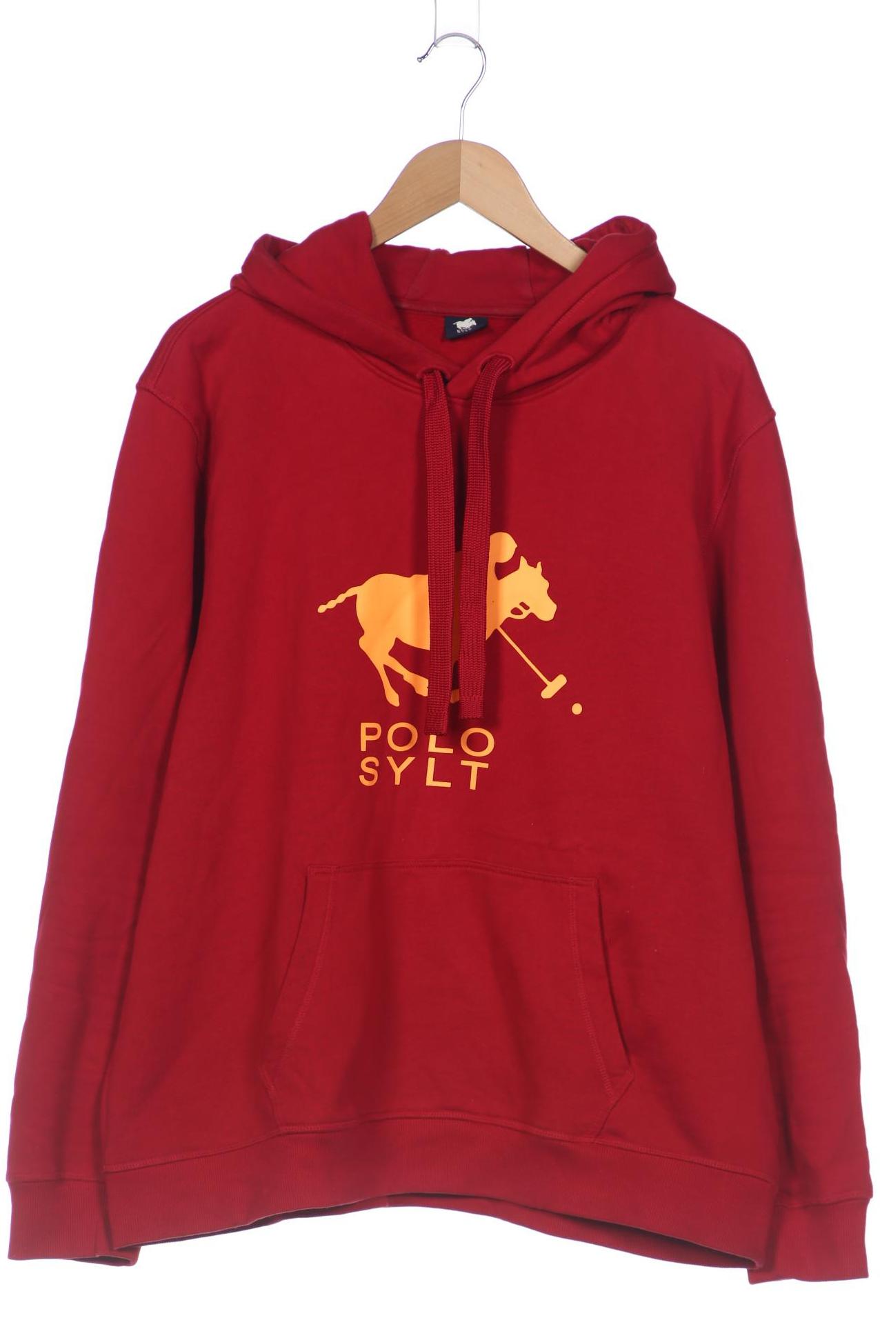 

Polo Sylt Herren Kapuzenpullover, rot, Gr. 56