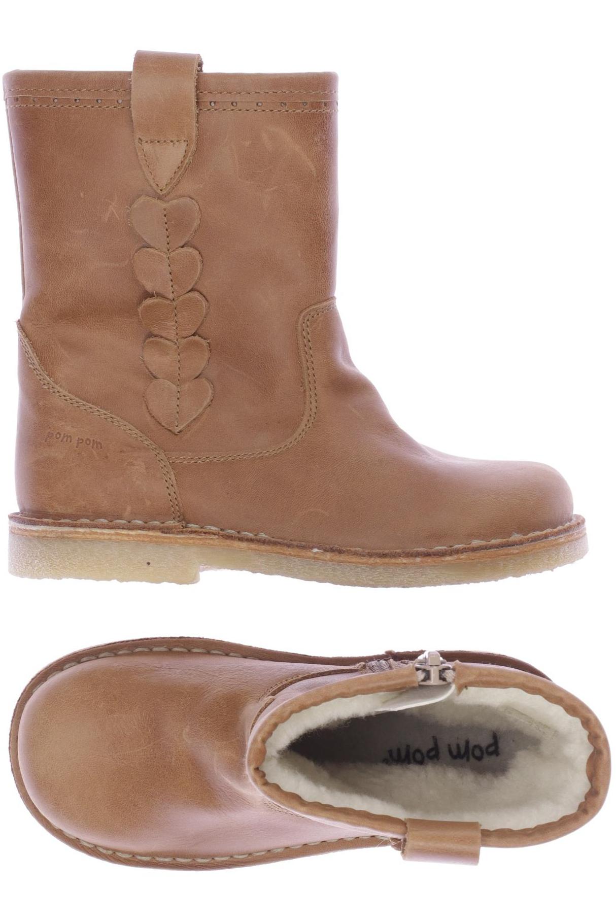 

Pom Pom Damen Kinderschuhe, braun, Gr. 28