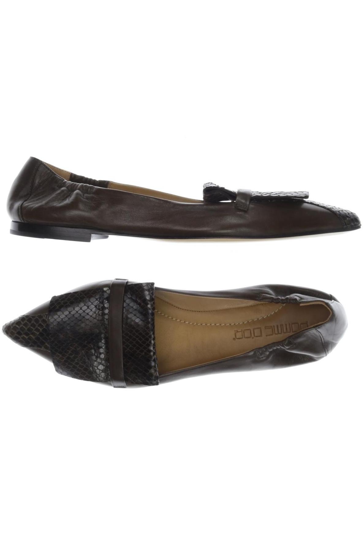 

Pomme DOR Damen Halbschuh, braun, Gr. 38.5