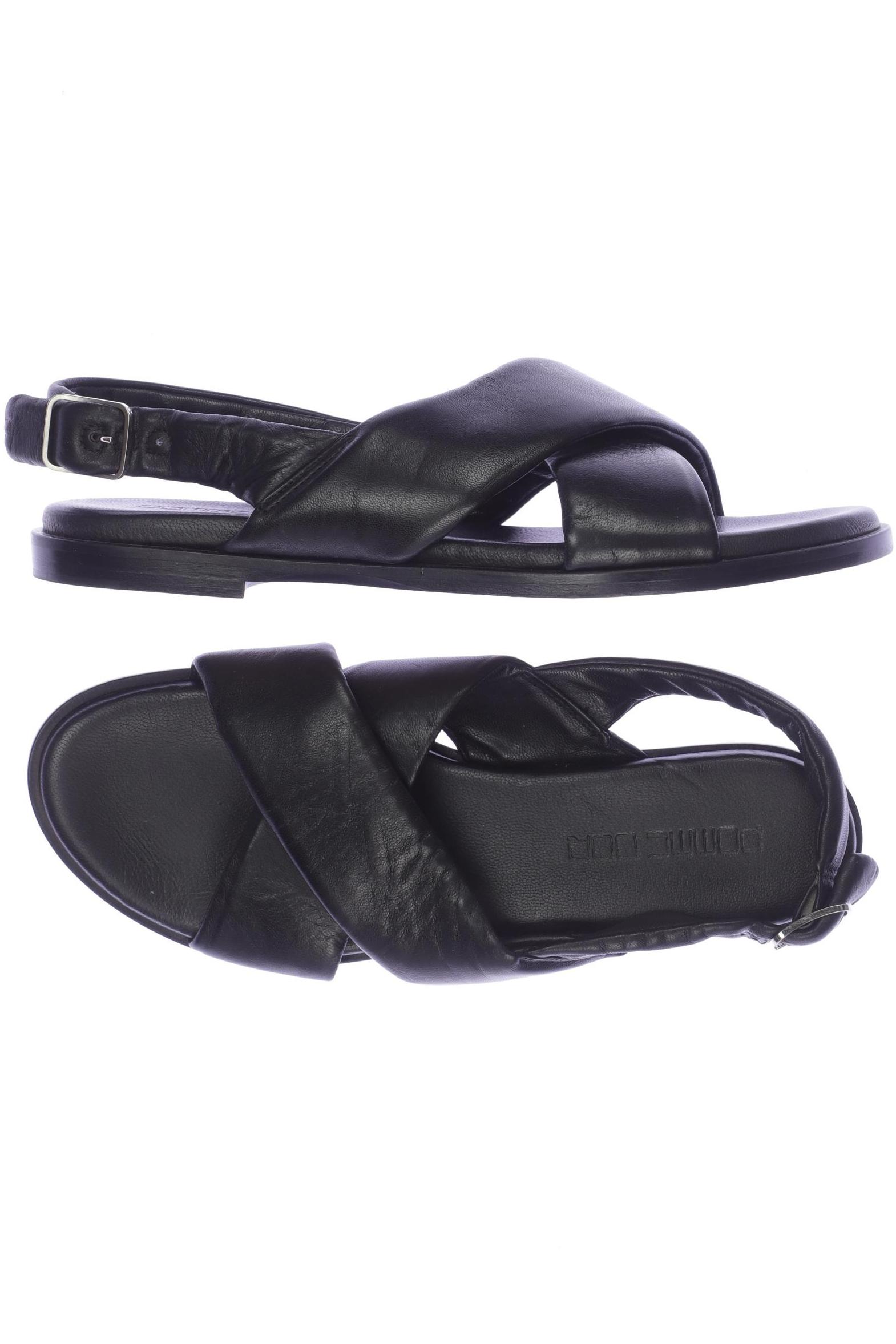 

Pomme DOR Damen Sandale, schwarz, Gr. 39