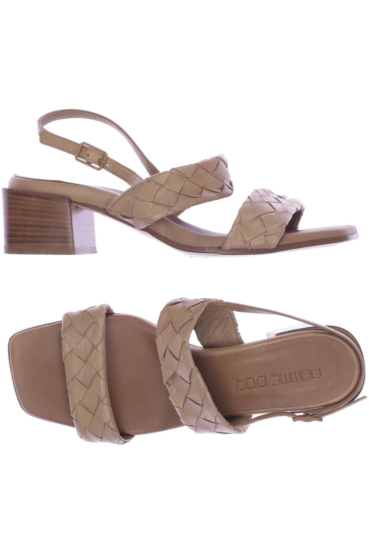 

Pomme DOR Damen Sandale, beige, Gr. 38