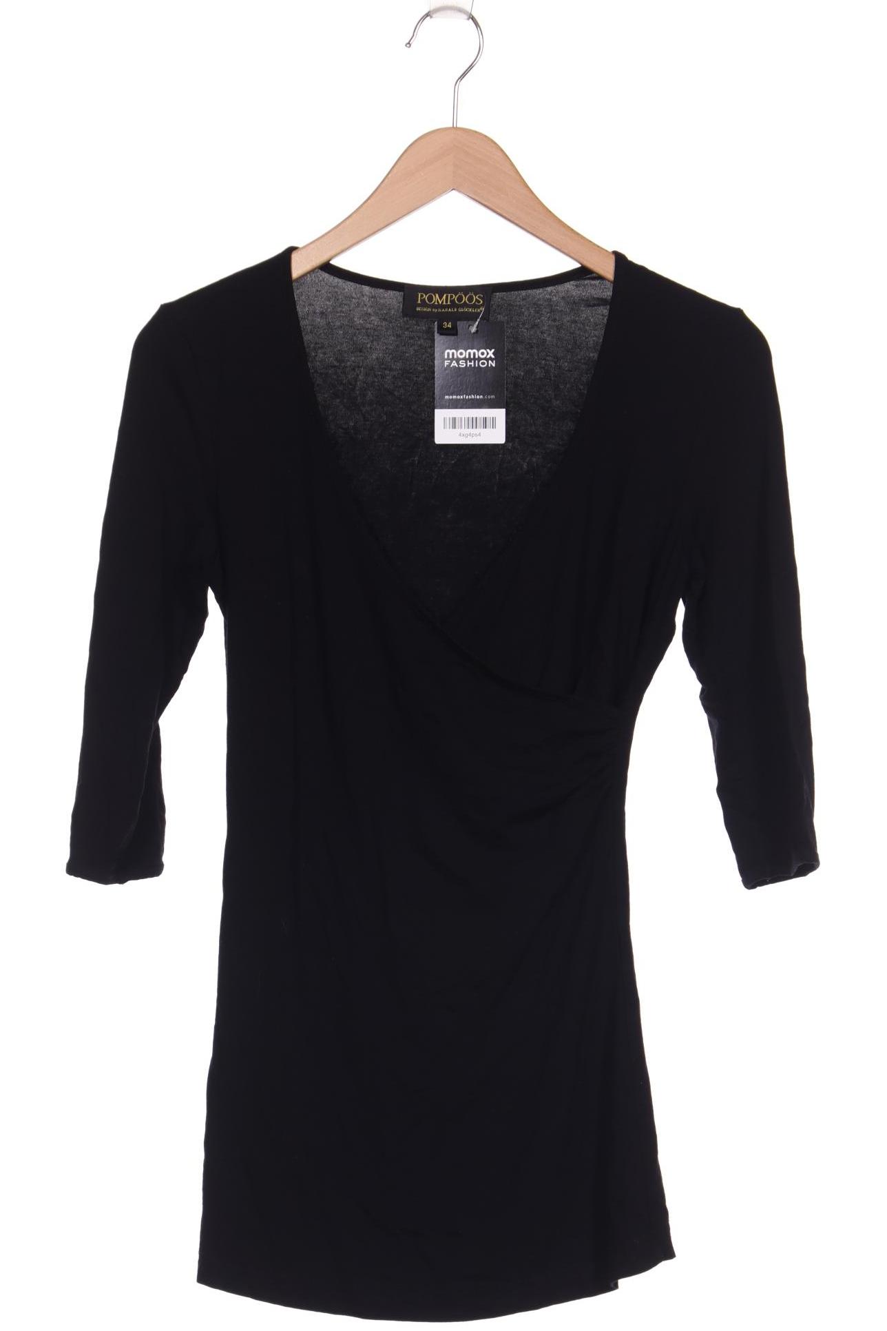 

Pompöös Damen Langarmshirt, schwarz