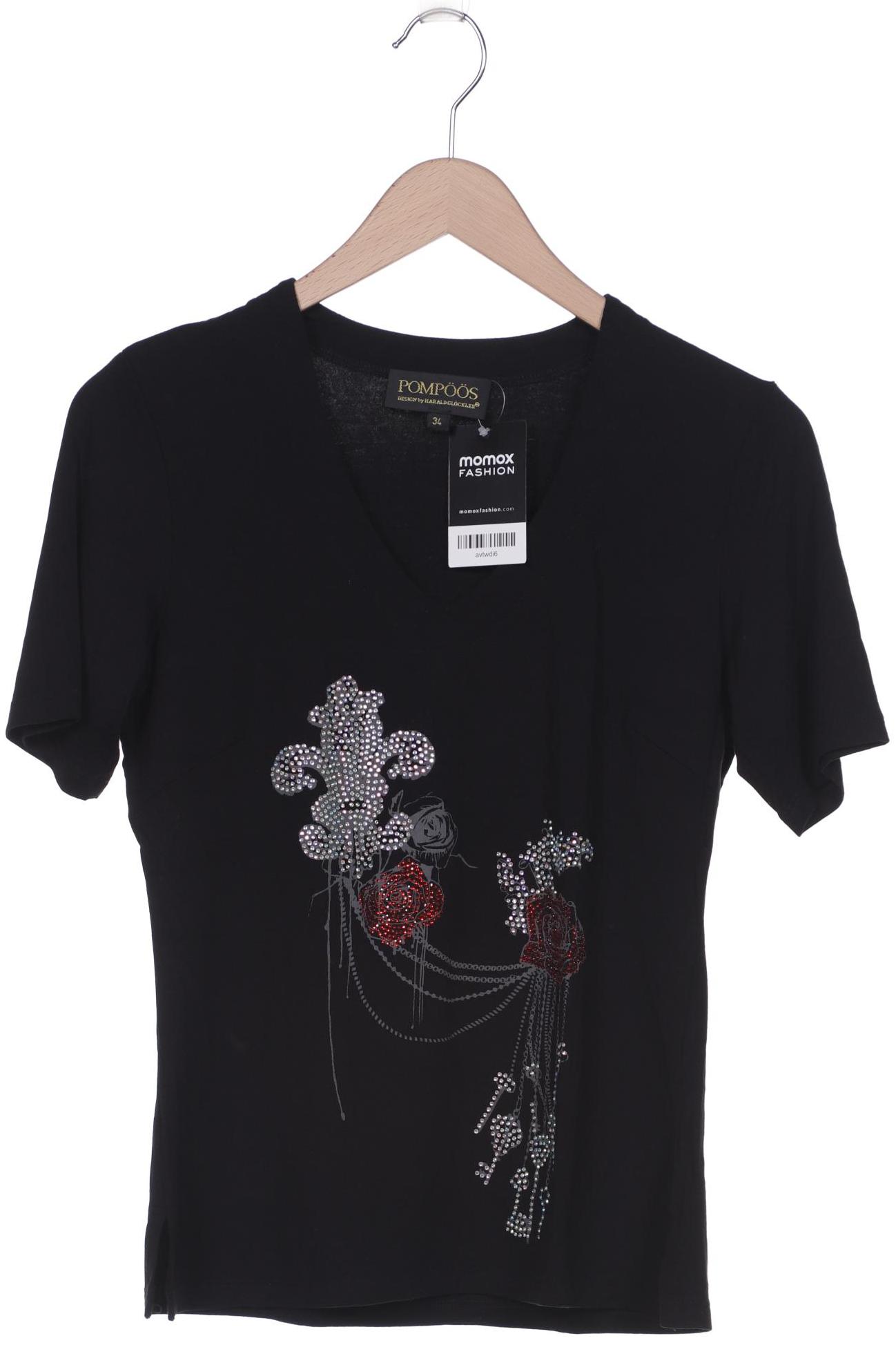 

Pompöös Damen T-Shirt, schwarz