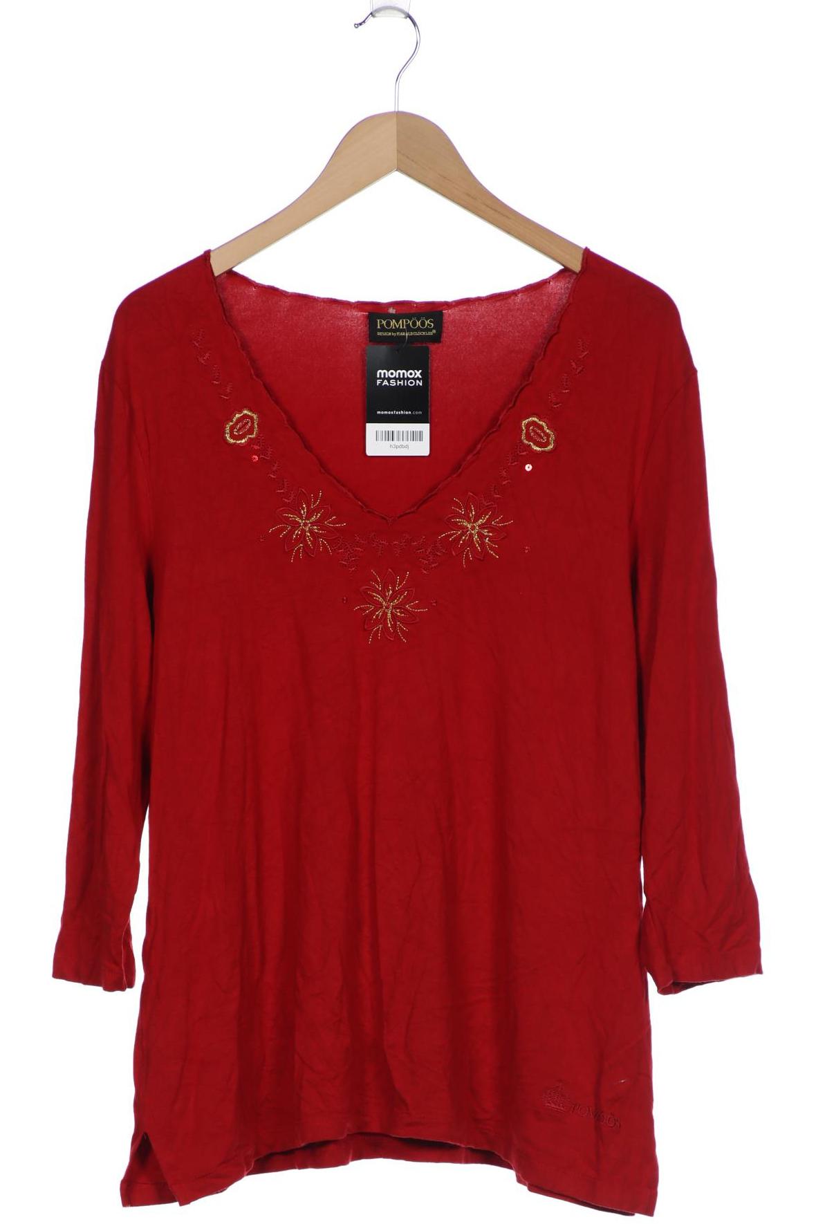 

Pompöös Damen Langarmshirt, rot