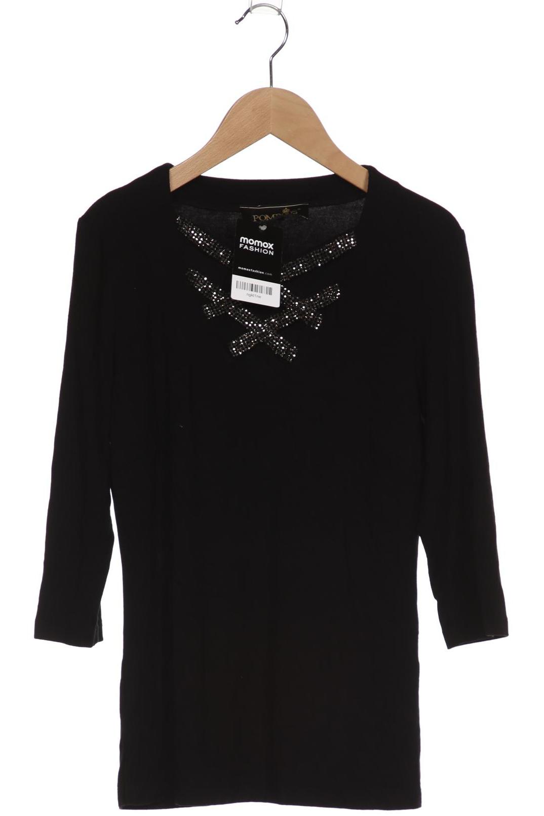 

Pompöös Damen Langarmshirt, schwarz