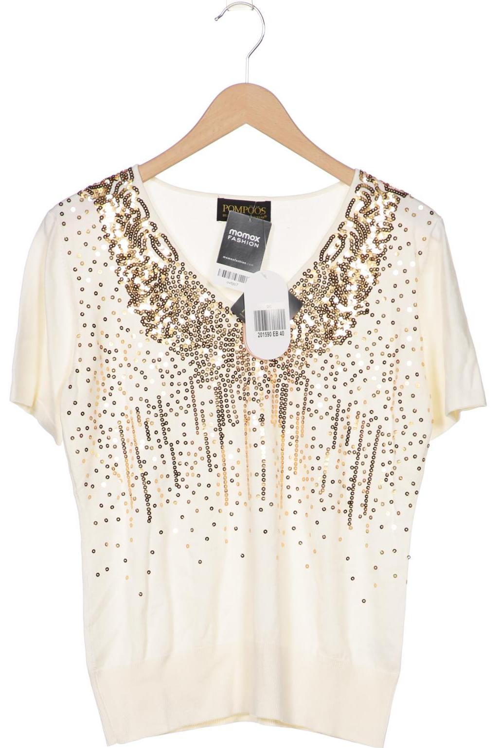 

Pompöös Damen Pullover, cremeweiß